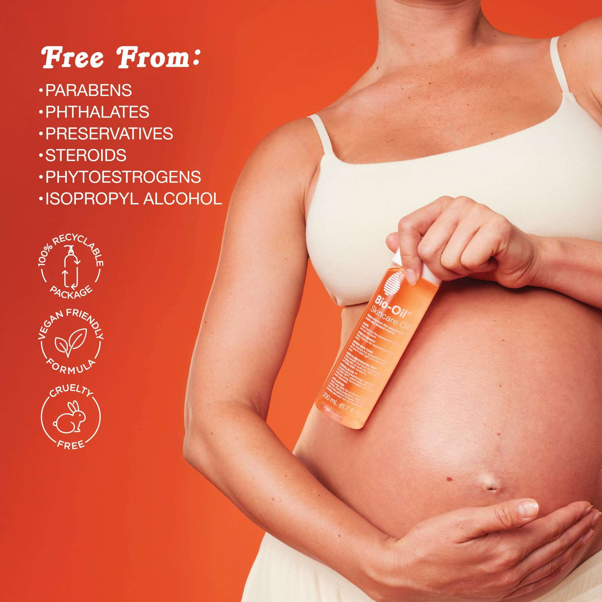 Bio-Oil skincare bundle with three moisture products for stretch marks and dry skin in a trial kit.
