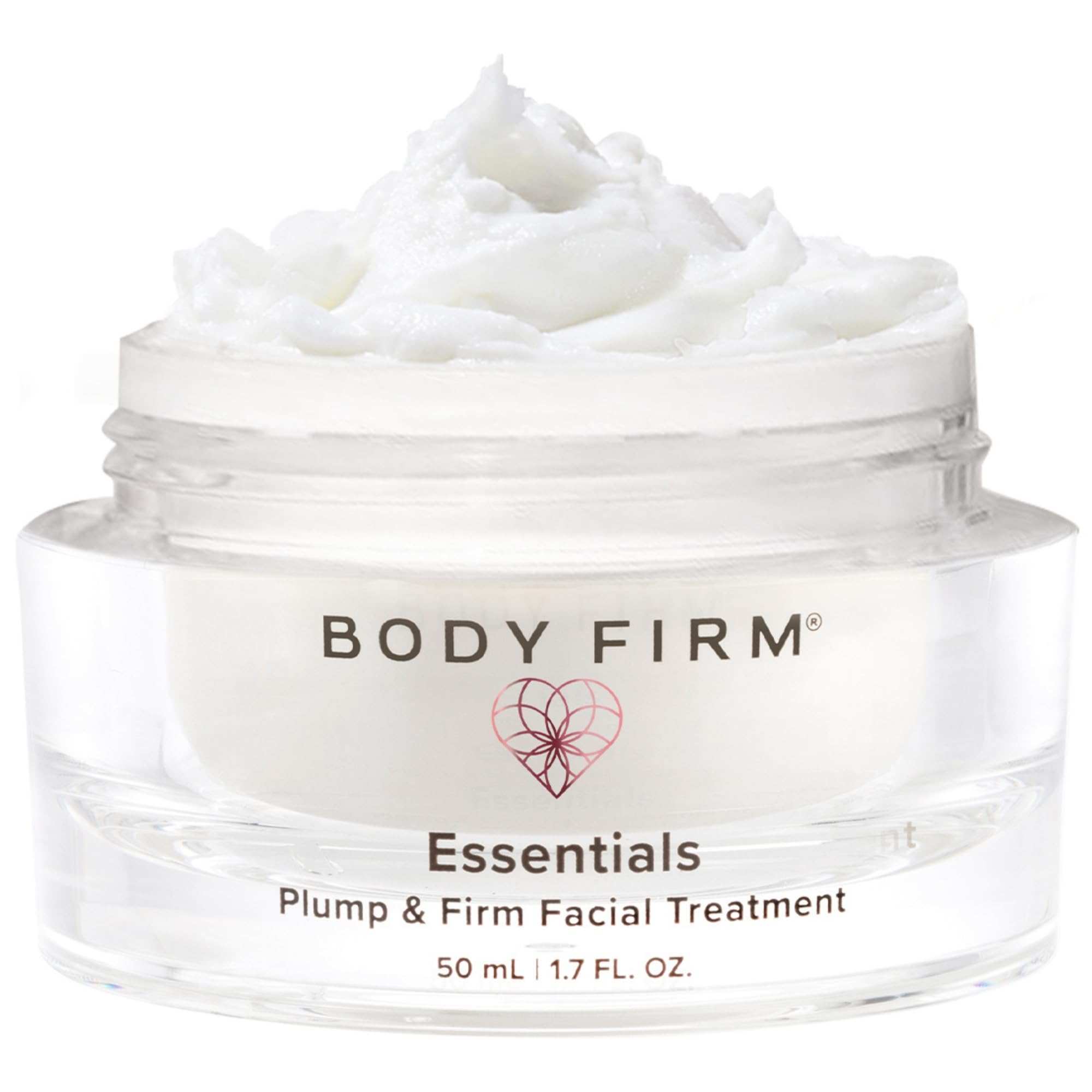 Body Firm Crepe Erase Plump & Firm Night Facial Treatment in 1.7oz jar, hydrating skin moisturizer for firmer, plumper skin overnight.