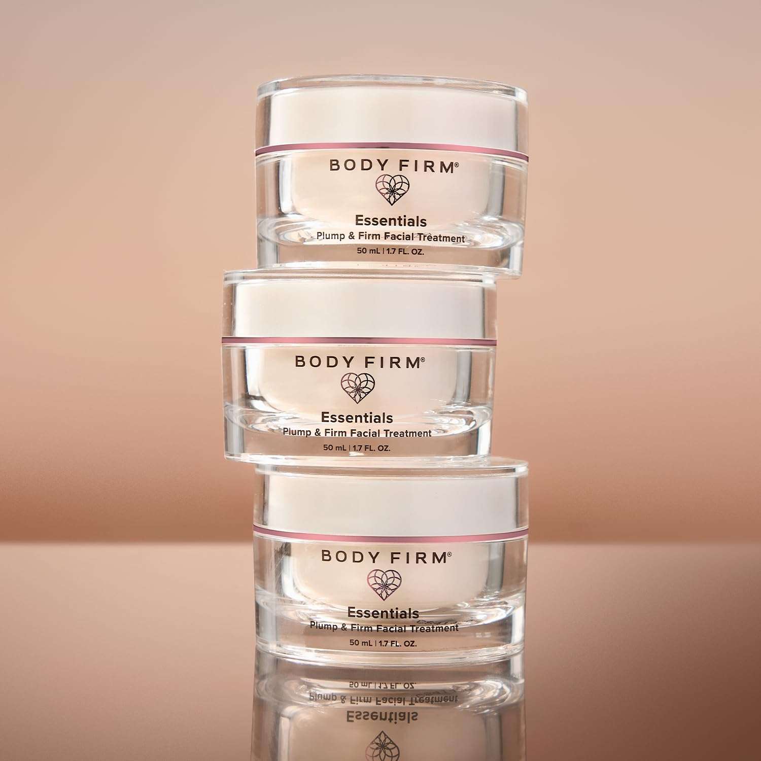 Body Firm Crepe Erase Plump & Firm Night Facial Treatment moisturizer in 1.7oz jar, designed to hydrate and firm skin overnight.