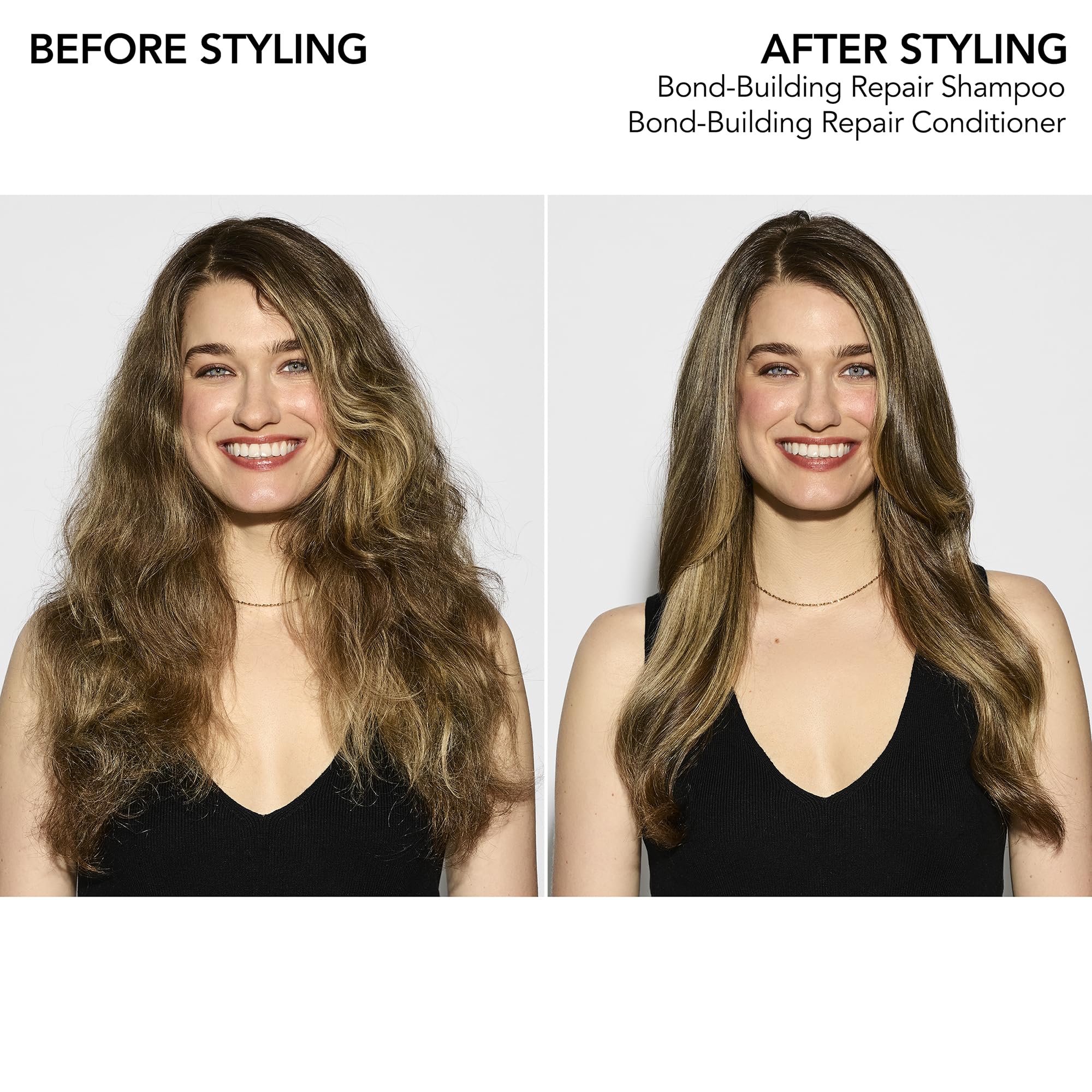 Bumble and bumble Bond-Building Repair Conditioner in 6.7oz bottle, featuring a sleek packaging design for damaged hair repair.