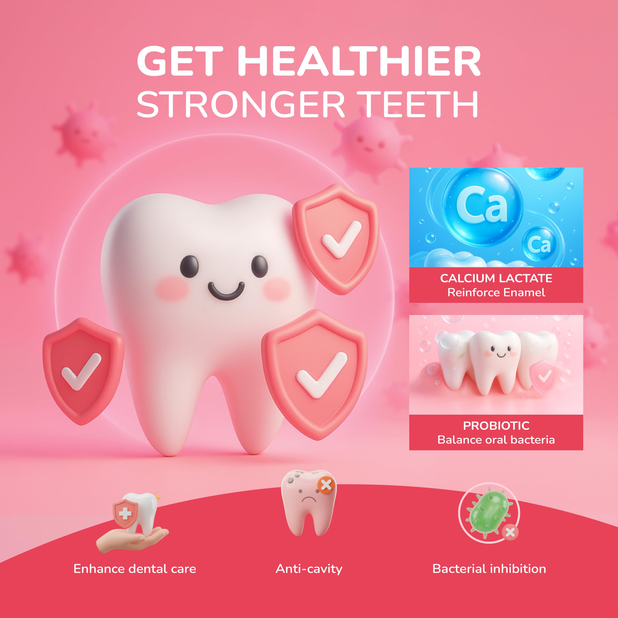 Clarismile Kids Oral Spray by CLARISMILE PARIS, fluoride-free tooth cleaning agent in a 30ml bottle for children.