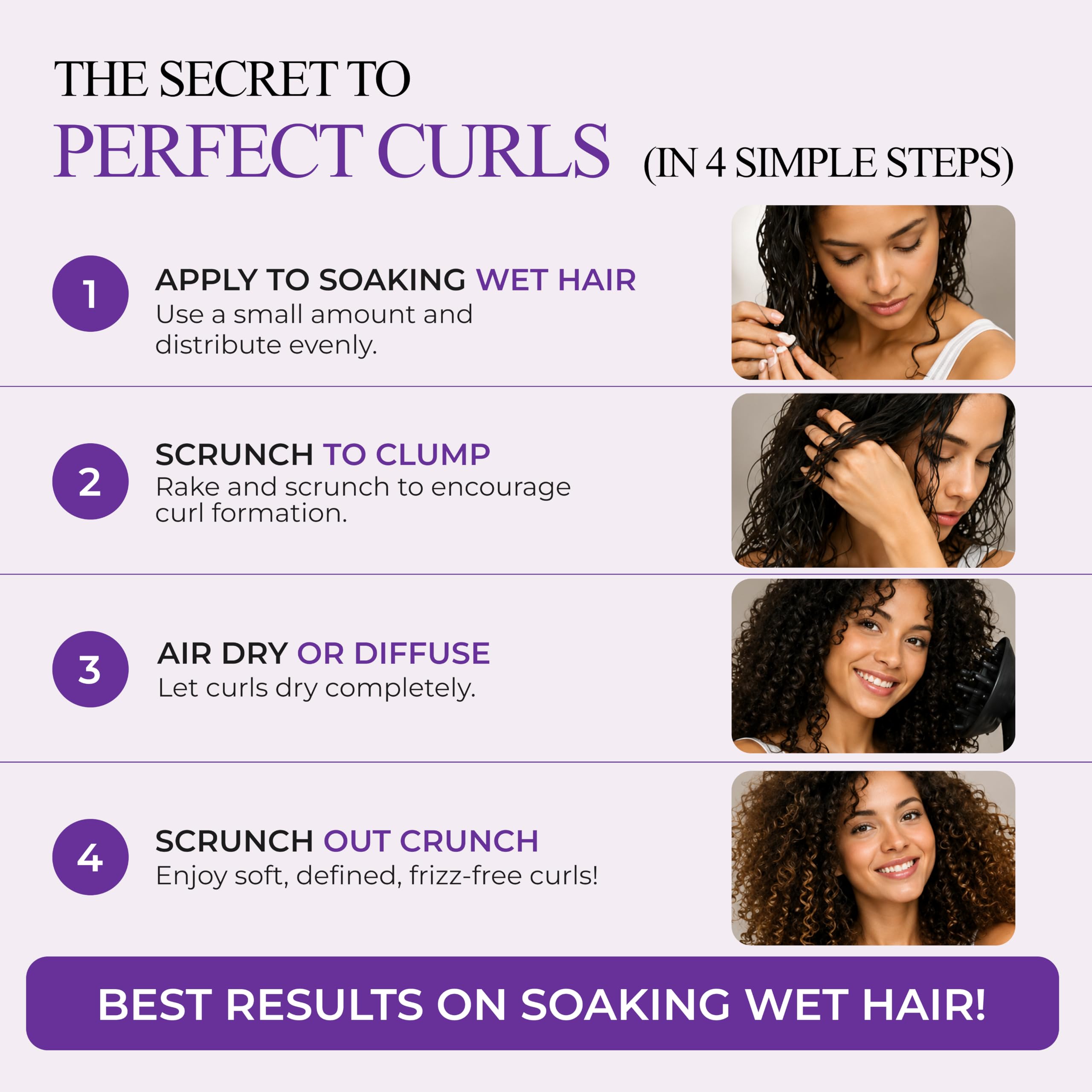Controlled Chaos Curl Cream for frizz-free curls, 5oz, a hair styling agent to define and smooth curly hair.