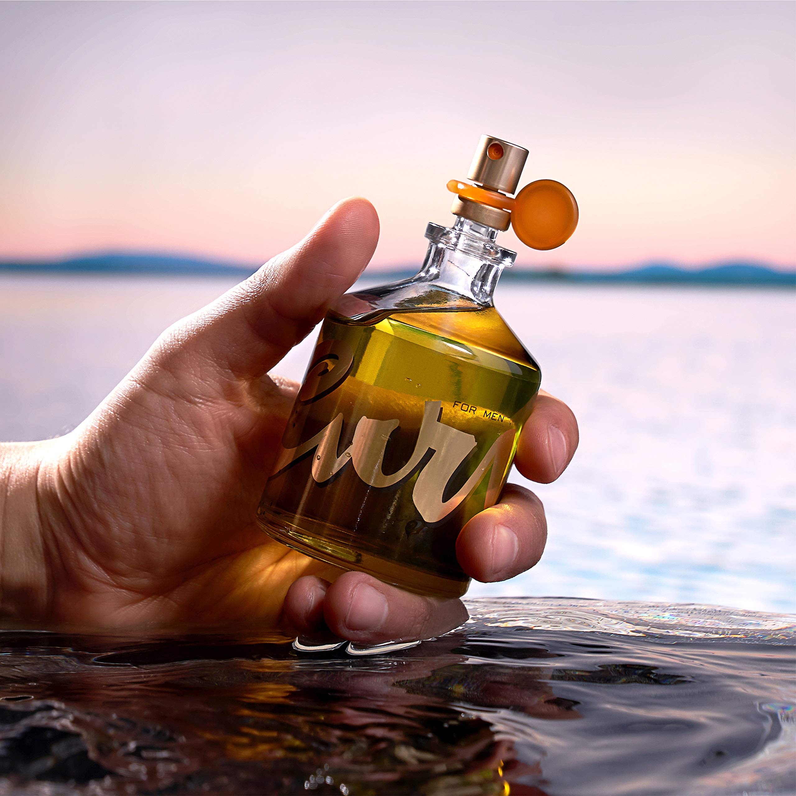 Curve for Men Cologne Spray, 4.2 fl oz, featuring a spicy woody scent in a sleek personal fragrance bottle.