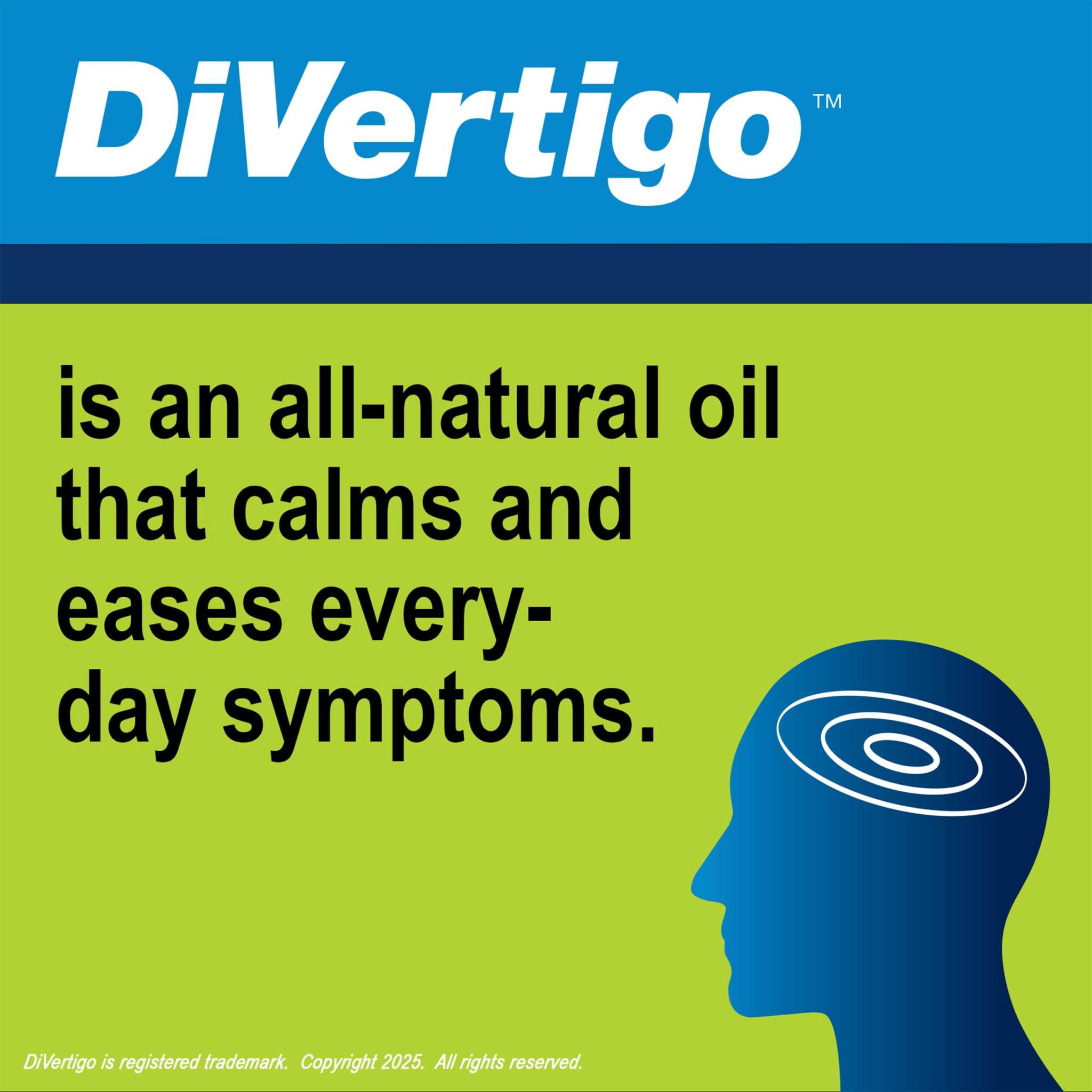 DiVertigo Natural Vertigo Relief Drops 5ml medication bottle, designed to help alleviate vertigo symptoms naturally.
