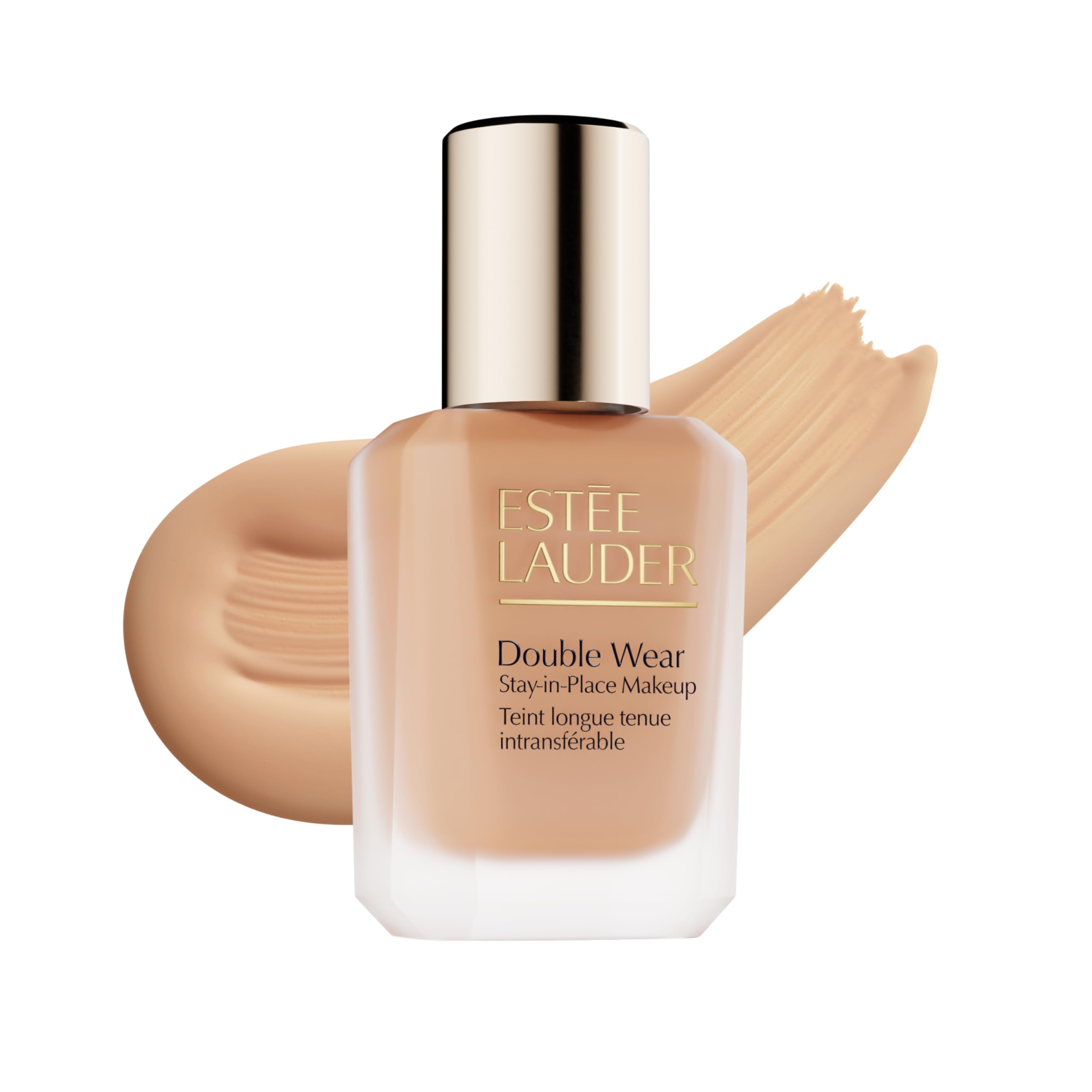 Estée Lauder Double Wear Foundation in shade 2N2 Buff, 1 oz bottle, showcasing the foundation tube with label and cap.