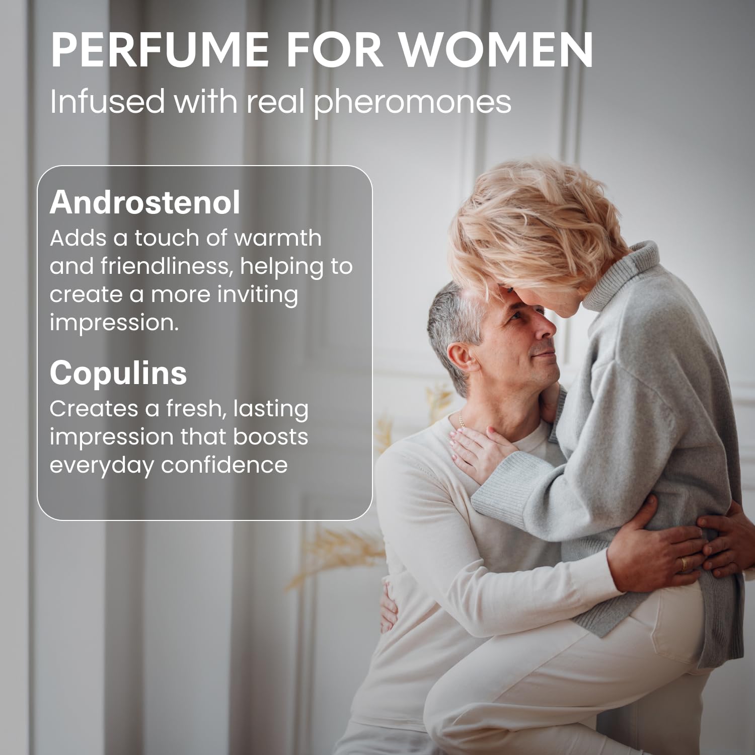 GODA Pheromone Perfume Oil for Women, 15ml, a personal fragrance with a sleek bottle, designed to enhance allure and confidence.