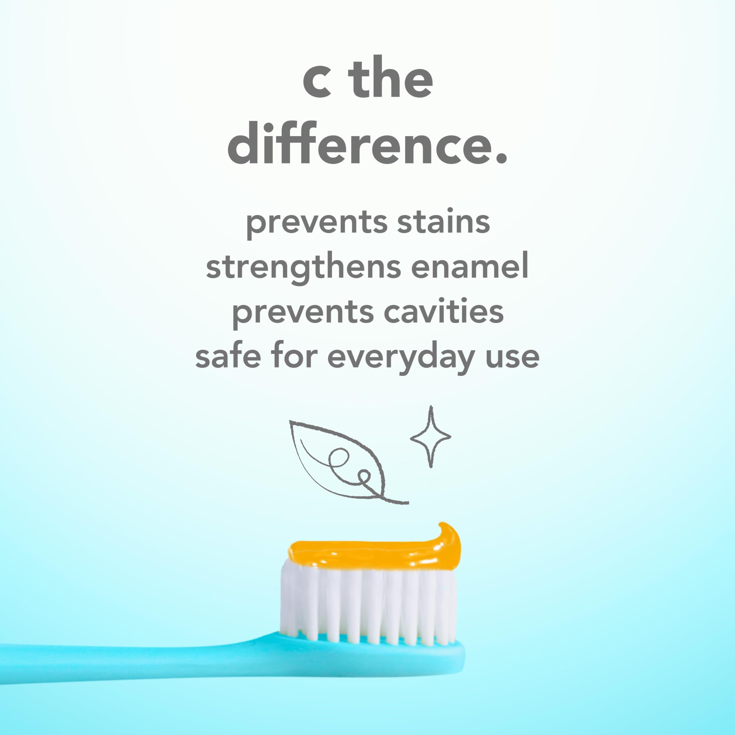 Hello Vitamin C Whitening Toothpaste 2-pack in 4oz tubes, featuring natural ingredients for brightening and cleaning teeth.