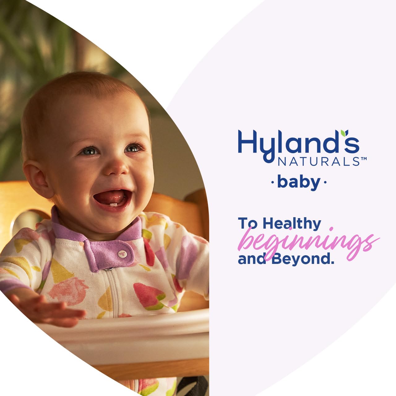 Hyland's Baby Nighttime Oral Pain Tablets bottle with 125 chewable tablets for infants' oral discomfort relief.