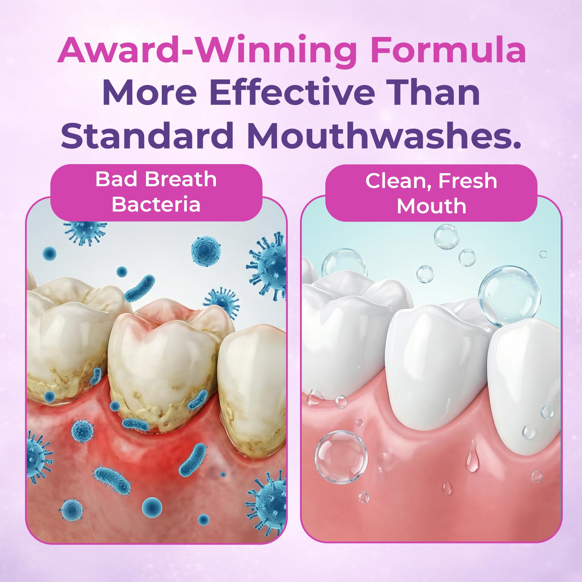 Iotech International ioRinse RTU Molecular Iodine Mouthwash in Soft Mint, showing the bottle and label.