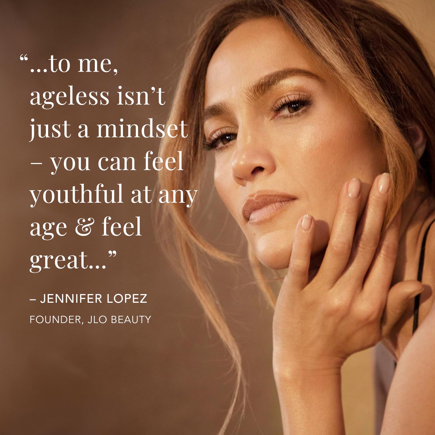 JLO Beauty That Blockbuster Hyaluronic Acid Face Moisturizer 1.7oz in a sleek jar, showcasing its hydrating skincare formula.
