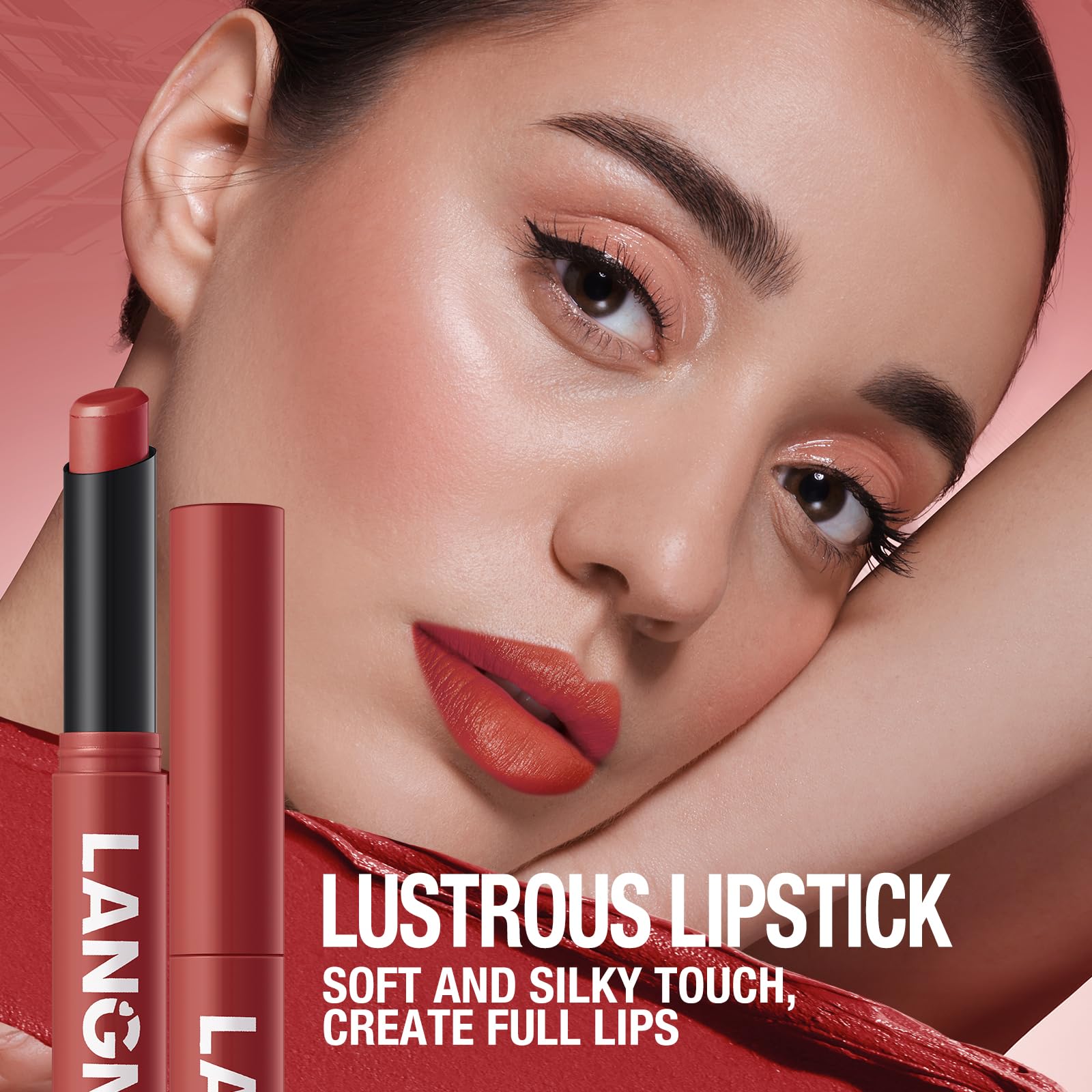 Jolilab 12-piece velvet matte lipstick set featuring long-lasting lip color in various shades.