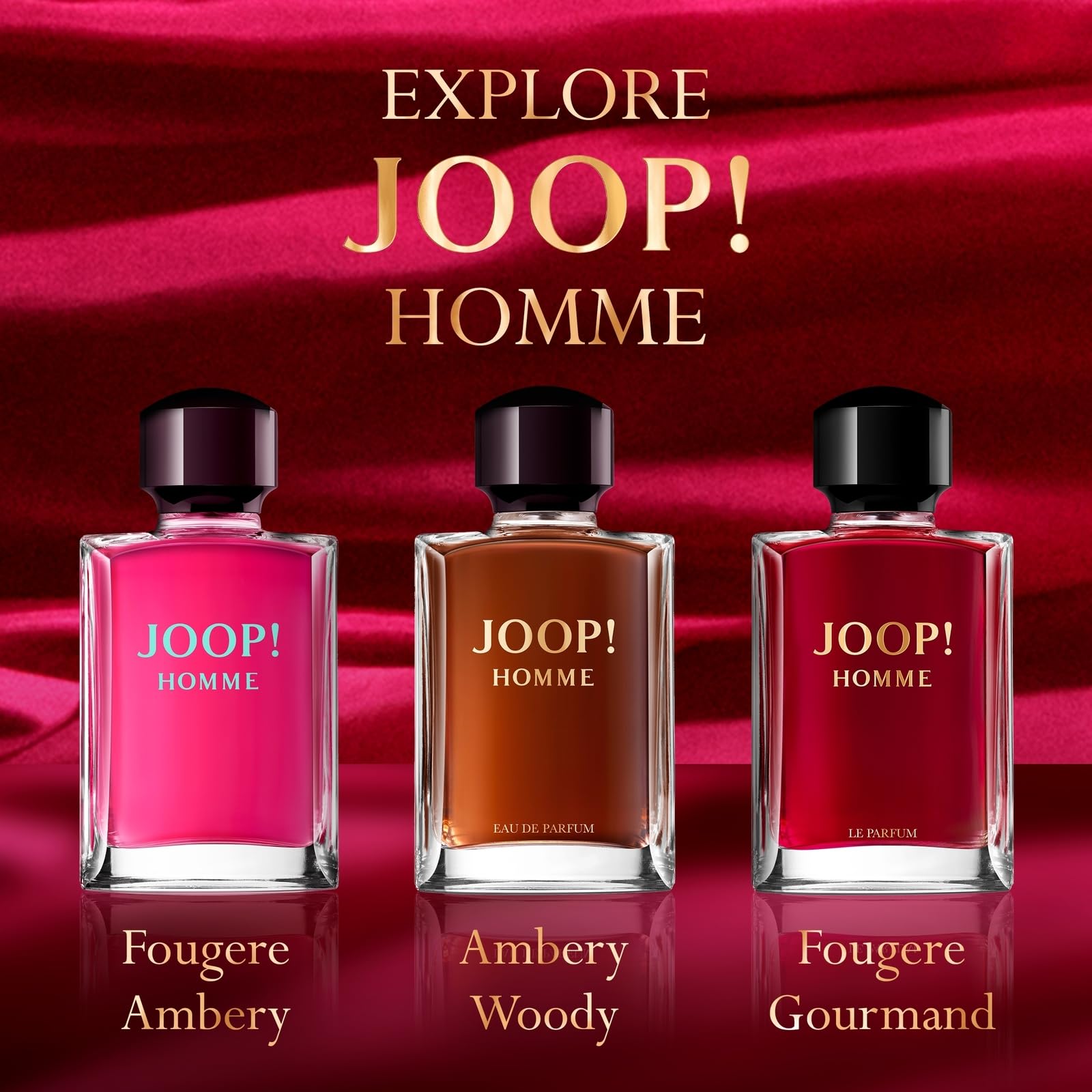 Joop! Homme Eau de Toilette for Men in a 6.7 oz bottle, showcasing the signature fragrance and sleek design.