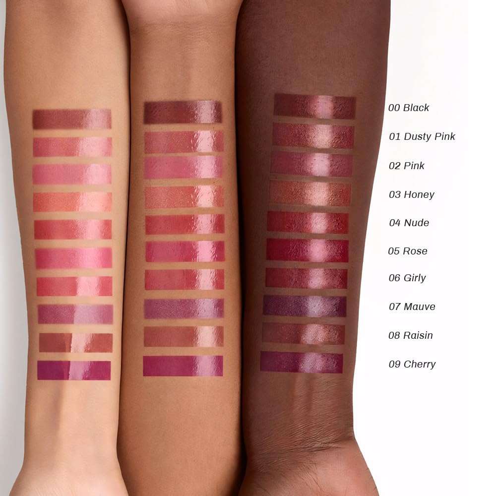 Kaely Honey Tinted Lip Balm, vegan lip color with hydrating formula and sheer glow finish, displayed in a sleek tube.