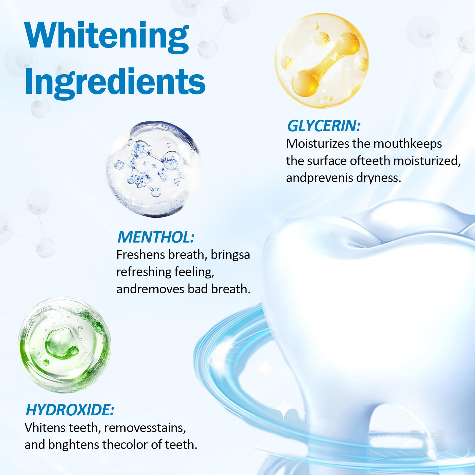 KTSAY Teeth Whitening Pen no sensitivity, 4-pack, portable tooth whitener for a brighter smile.