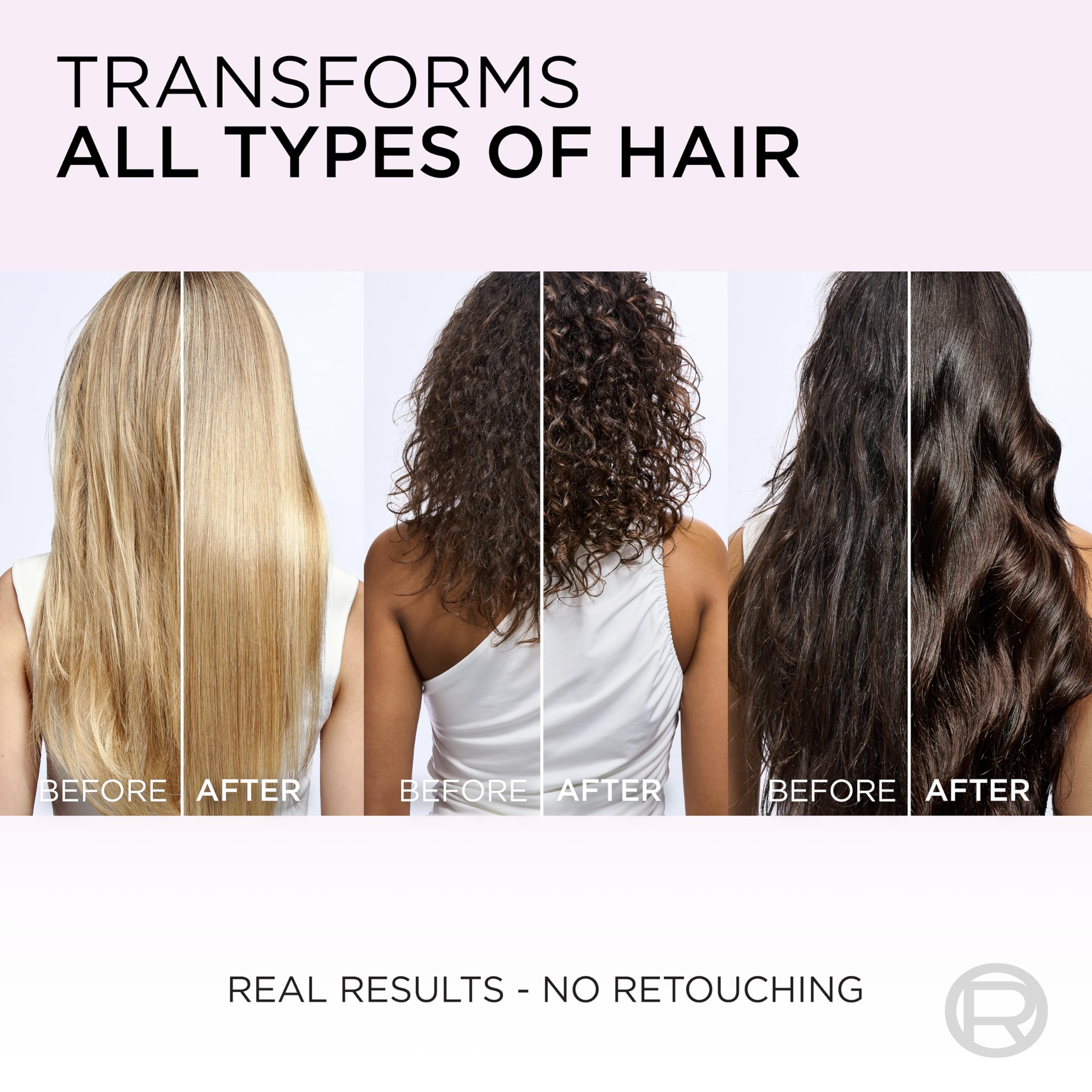 L'Oreal Paris Elvive Glycolic + Gloss Shampoo and Conditioner set in 56oz bottles, designed for hair cleansing and shine.