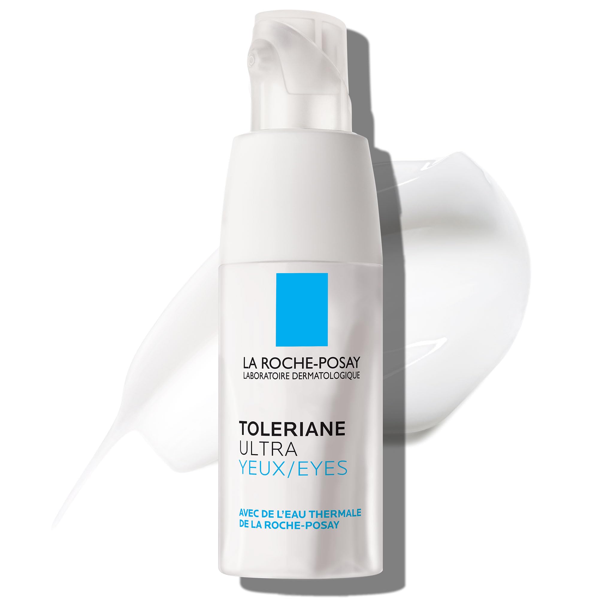La Roche-Posay Toleriane Dermallergo Eye Cream in 20ml tube, designed for sensitive skin around the eyes.