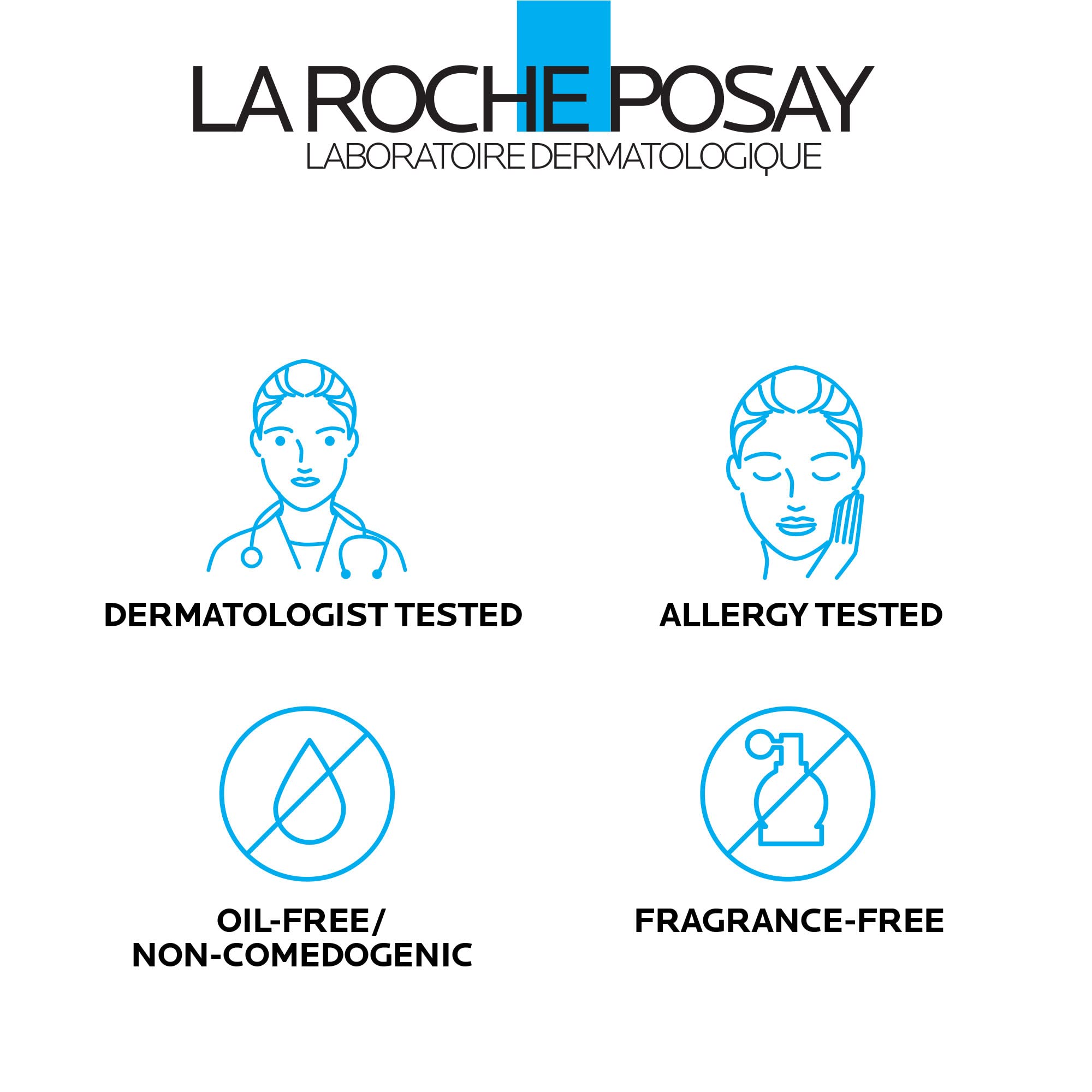 La Roche-Posay Toleriane Dermallergo Eye Cream in 20ml tube, designed for sensitive skin around the eyes.