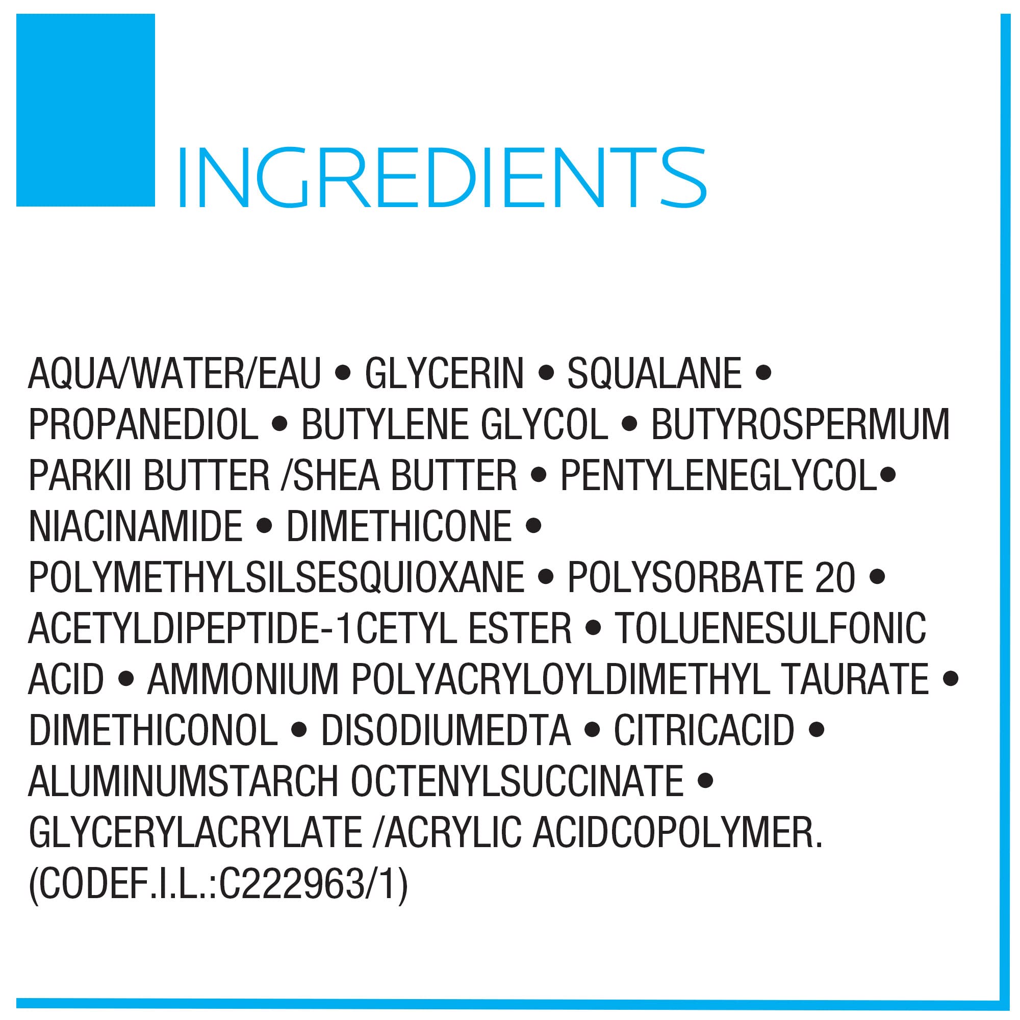 La Roche-Posay Toleriane Dermallergo Eye Cream in 20ml tube, designed for sensitive skin around the eyes.