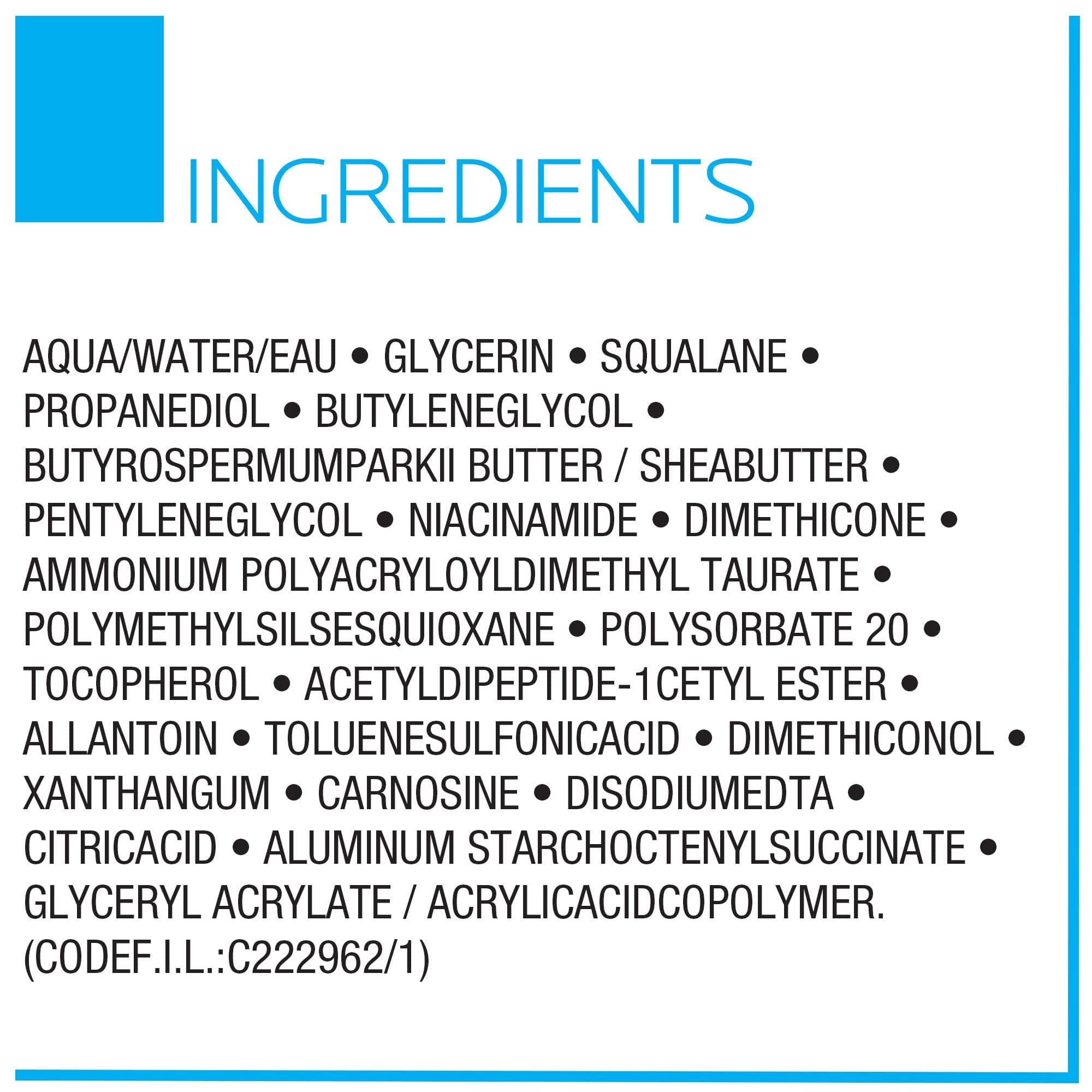 La Roche-Posay Toleriane Dermallergo Night Cream in a 1.35oz jar, designed for sensitive skin hydration and soothing.