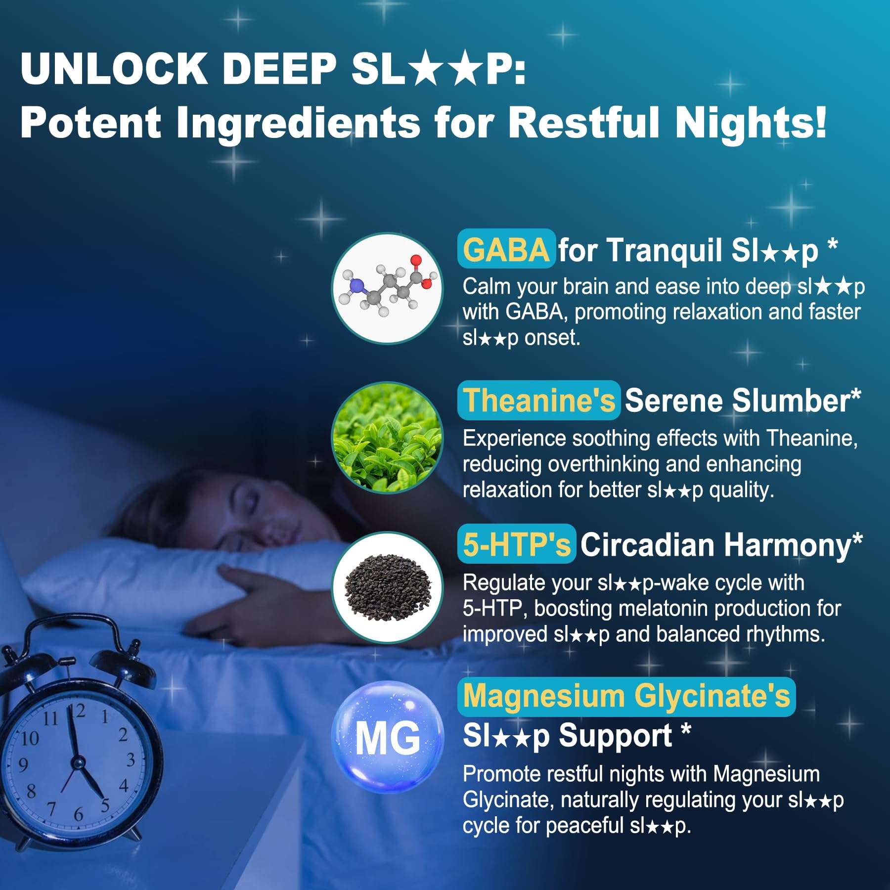 LILICARE GABA 1000mg liposomal softgels for calming and sleep support, showing the supplement bottle and softgel capsules.