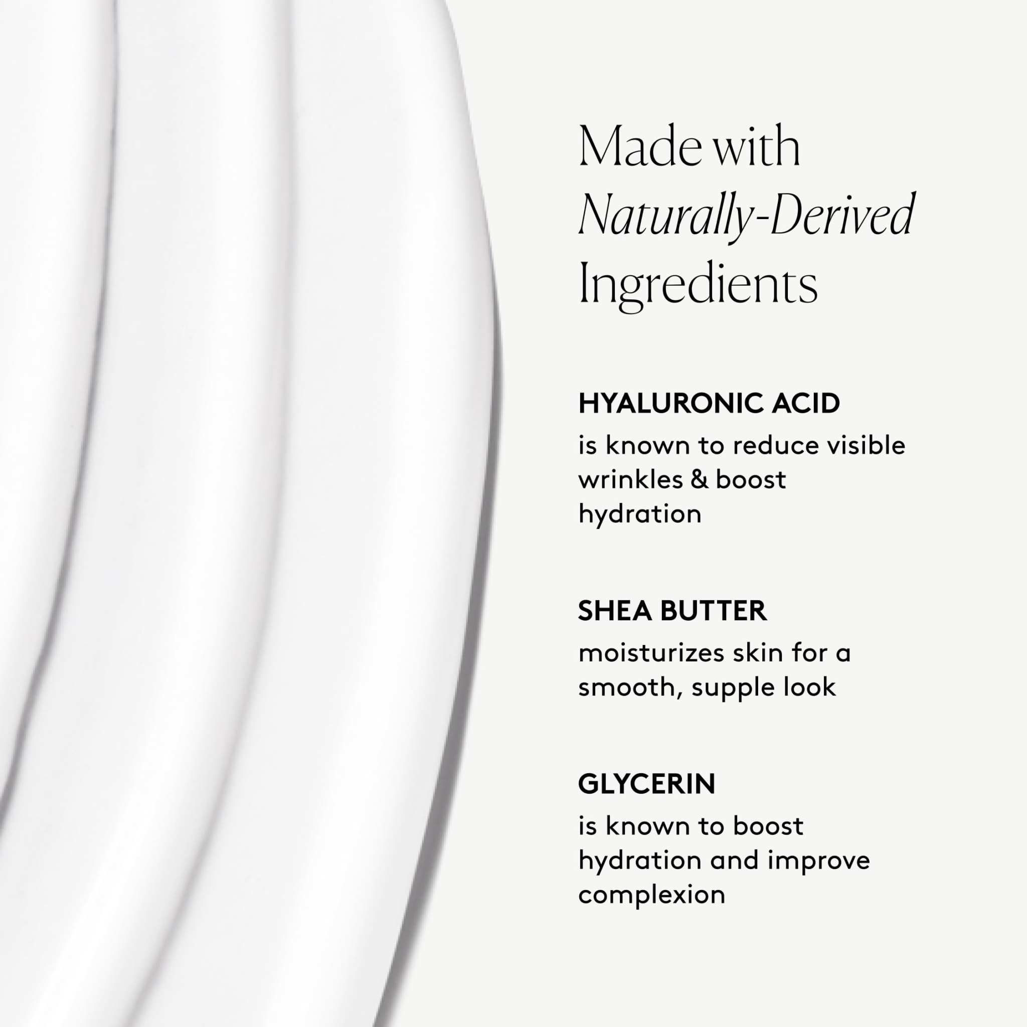 Naked & Thriving Glow Triple Boost Eye Cream in 15mL jar, moisturizing eye treatment with brightening ingredients.