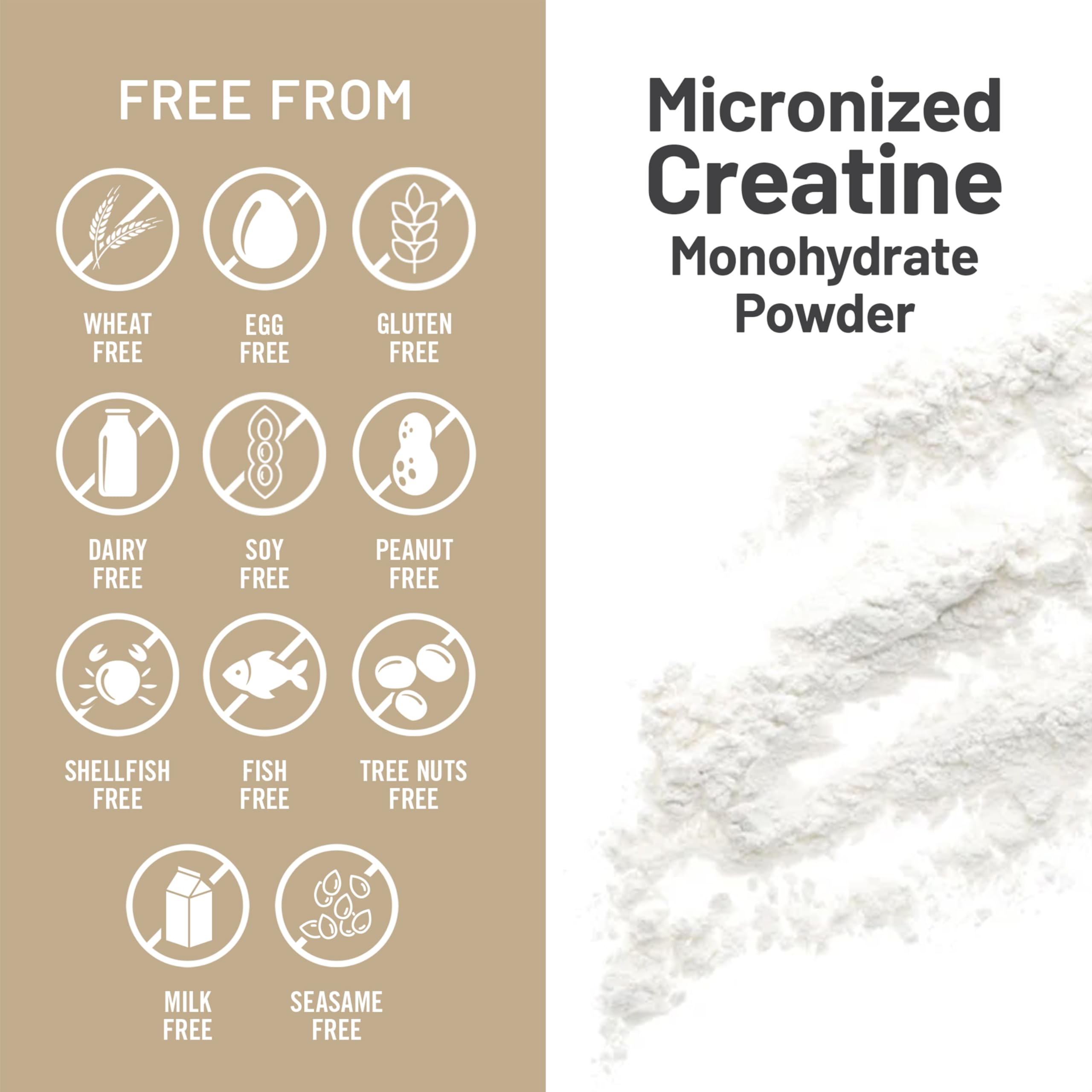 NatureWise Micronized Creatine Monohydrate supplement container with label showing 5g servings and 100 servings, nutritional supplement.