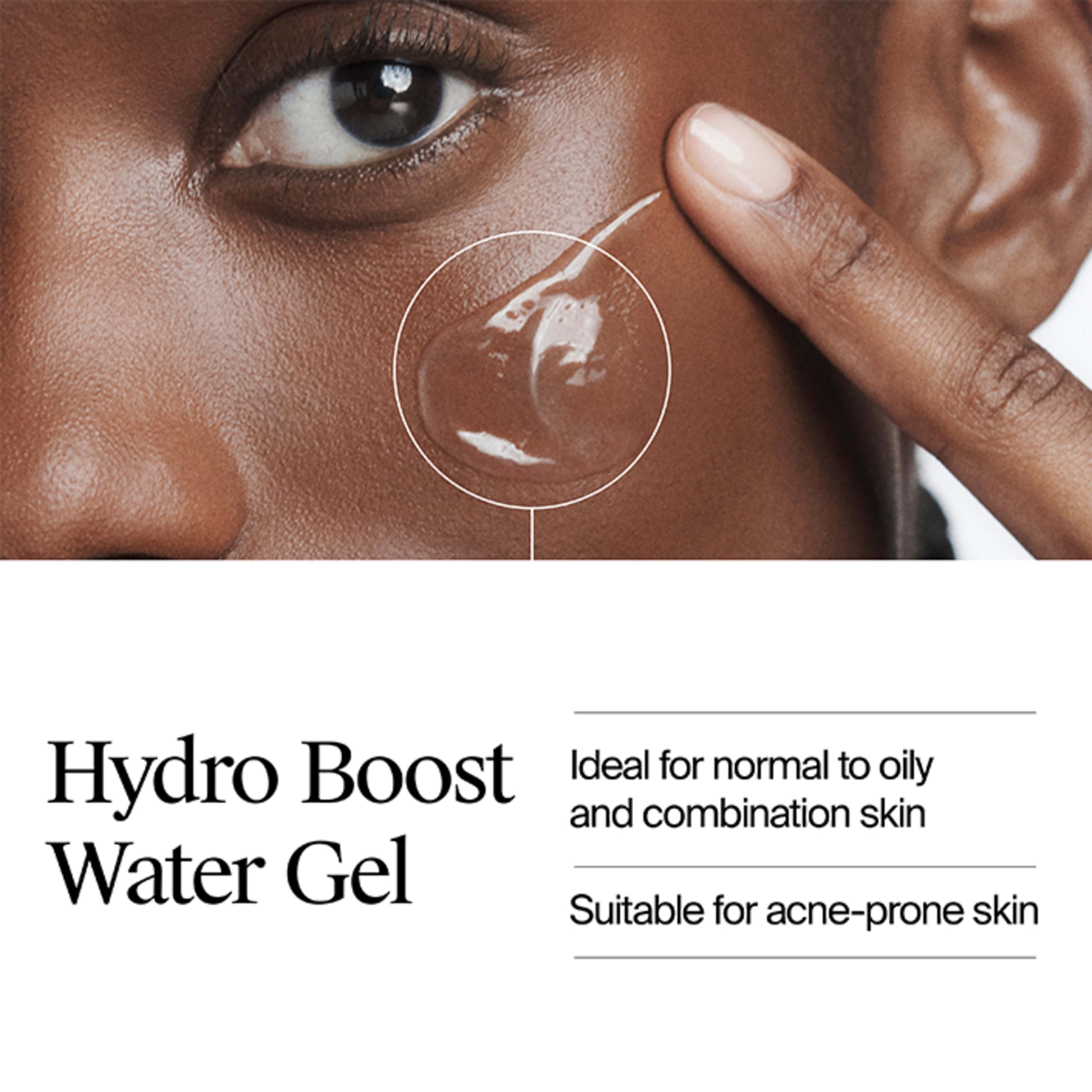 Neutrogena Hydro Boost Water Gel and Cleanser set, featuring hydrating skin moisturizer and gentle cleanser in sleek bottles
