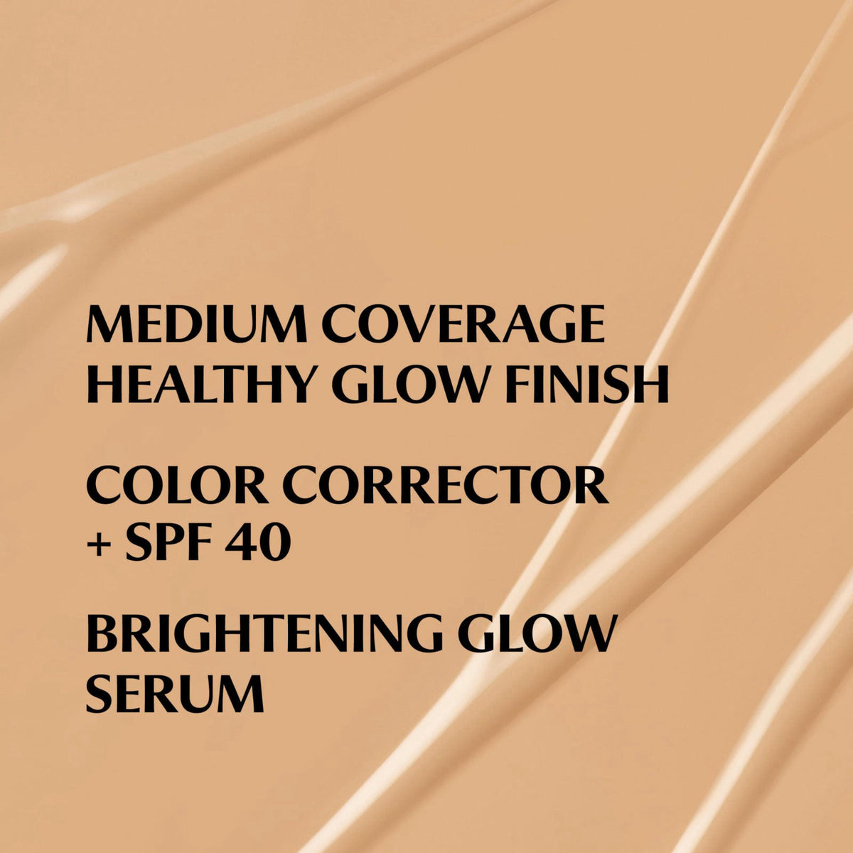 IT Cosmetics CC+ Cream Nude Glow Foundation with SPF 40 - Healthy Glow Tint – packaging and label