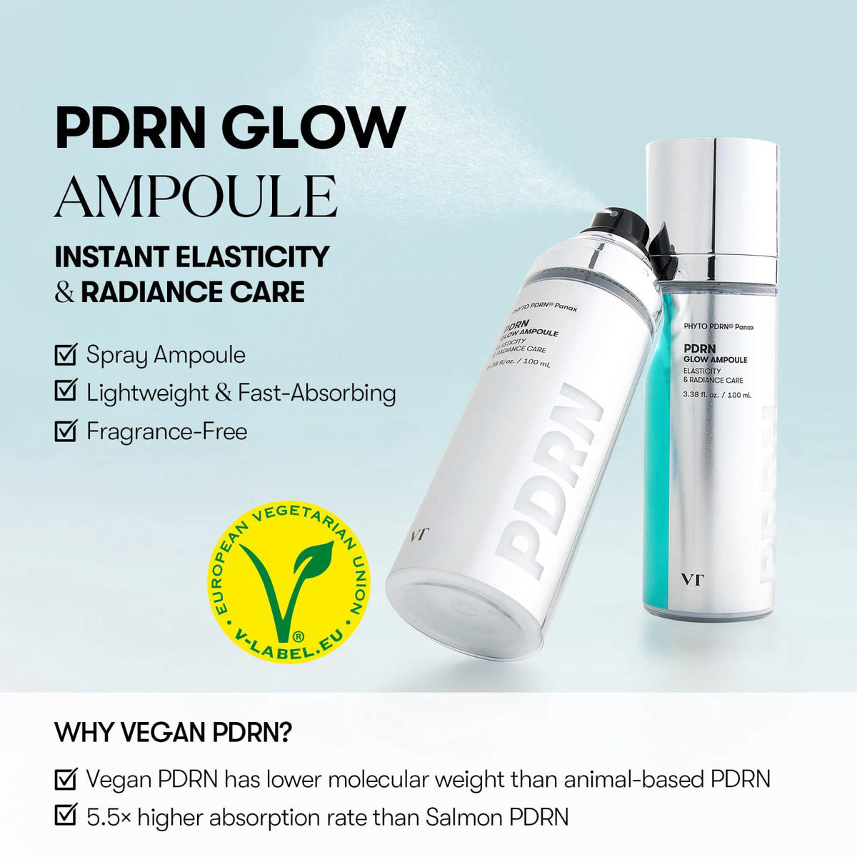 VT COSMETICS PDRN Hydration Duo – packaging and label