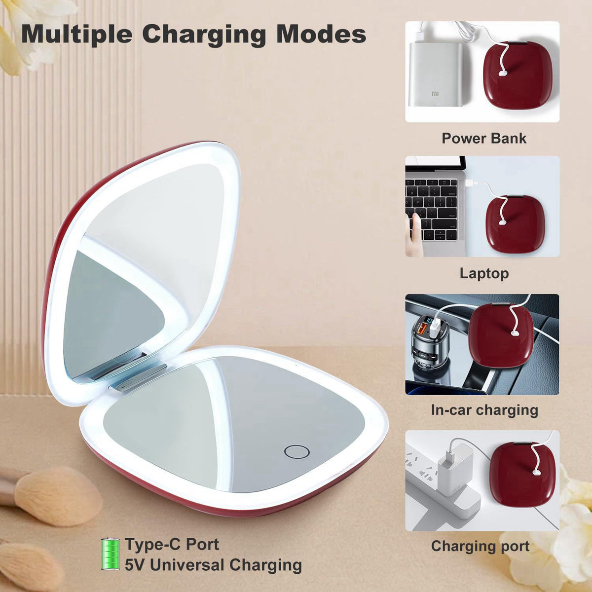 Mocado – Compact &amp; Travel Mirrors on display