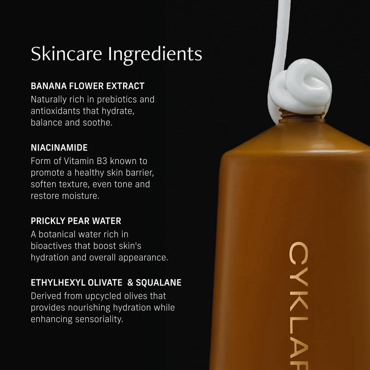 CYKLAR Nourishing Body Cream - 48-Hr Moisture Lotion – Vanilla Verve , 8oz – alternate angle