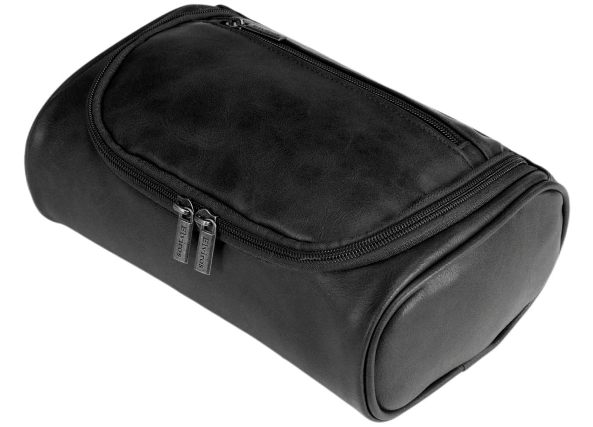 Shcnlery Personalized Small Toiletry Bag for Men,Minimalist Travel Toiletry Organizer Dopp Kit Water-resistant Makeup Ba