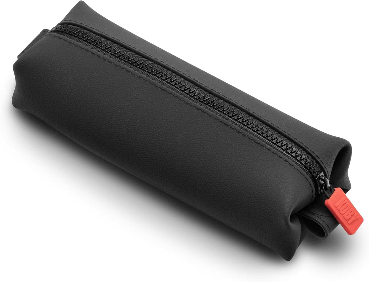 TOOLETRIES The Koby Dopp Kit Toiletry Bag- Mini 8.5" x 2.75" x 2", Charcoal – product photo (Toiletry Bags)