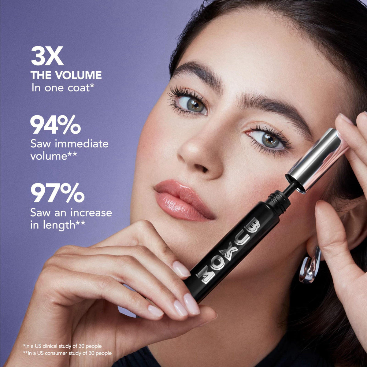 BUXOM Lash Volumizing Mascara, 0.37 oz – packaging and label