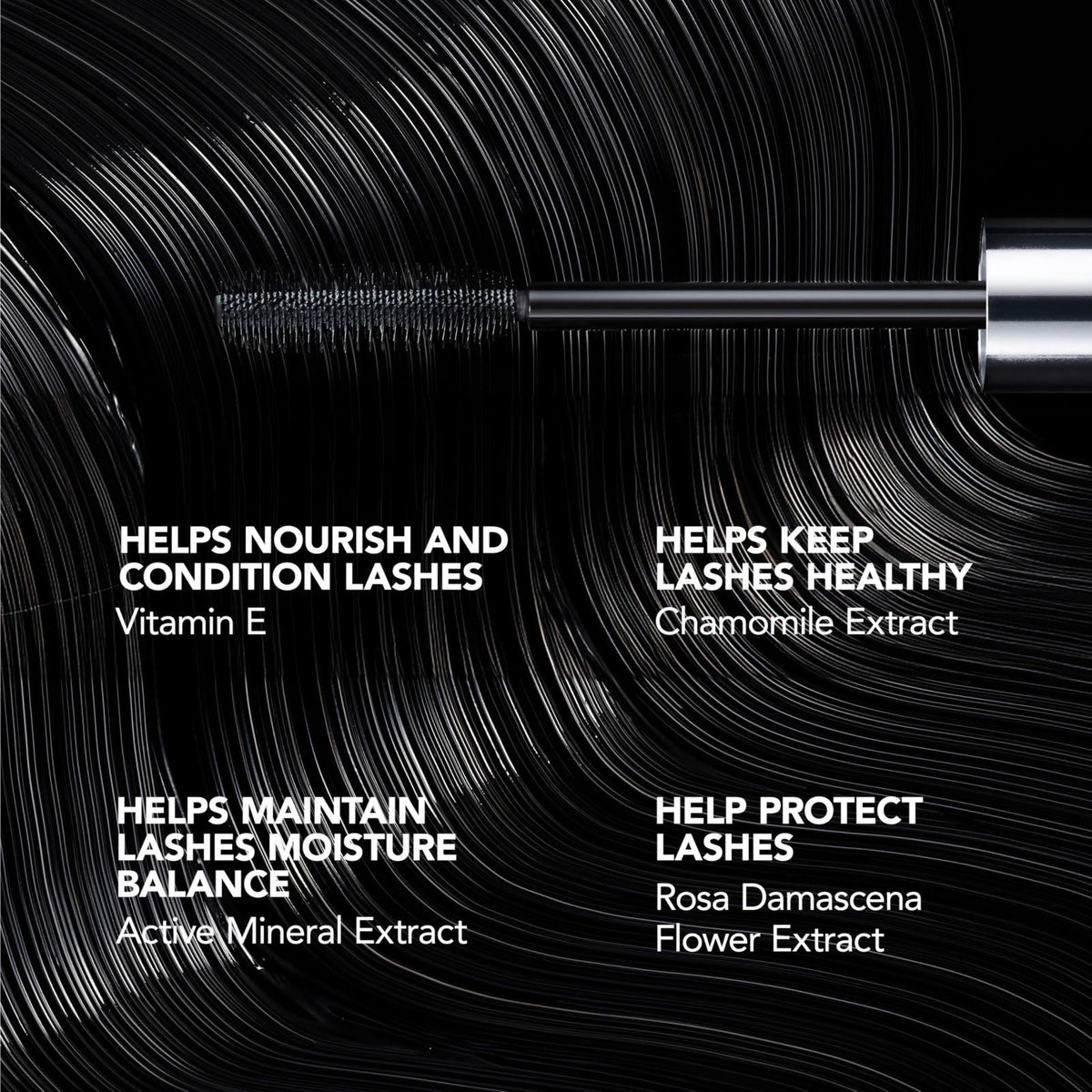 BUXOM Lash Volumizing Mascara, 0.37 oz – back view and specifications