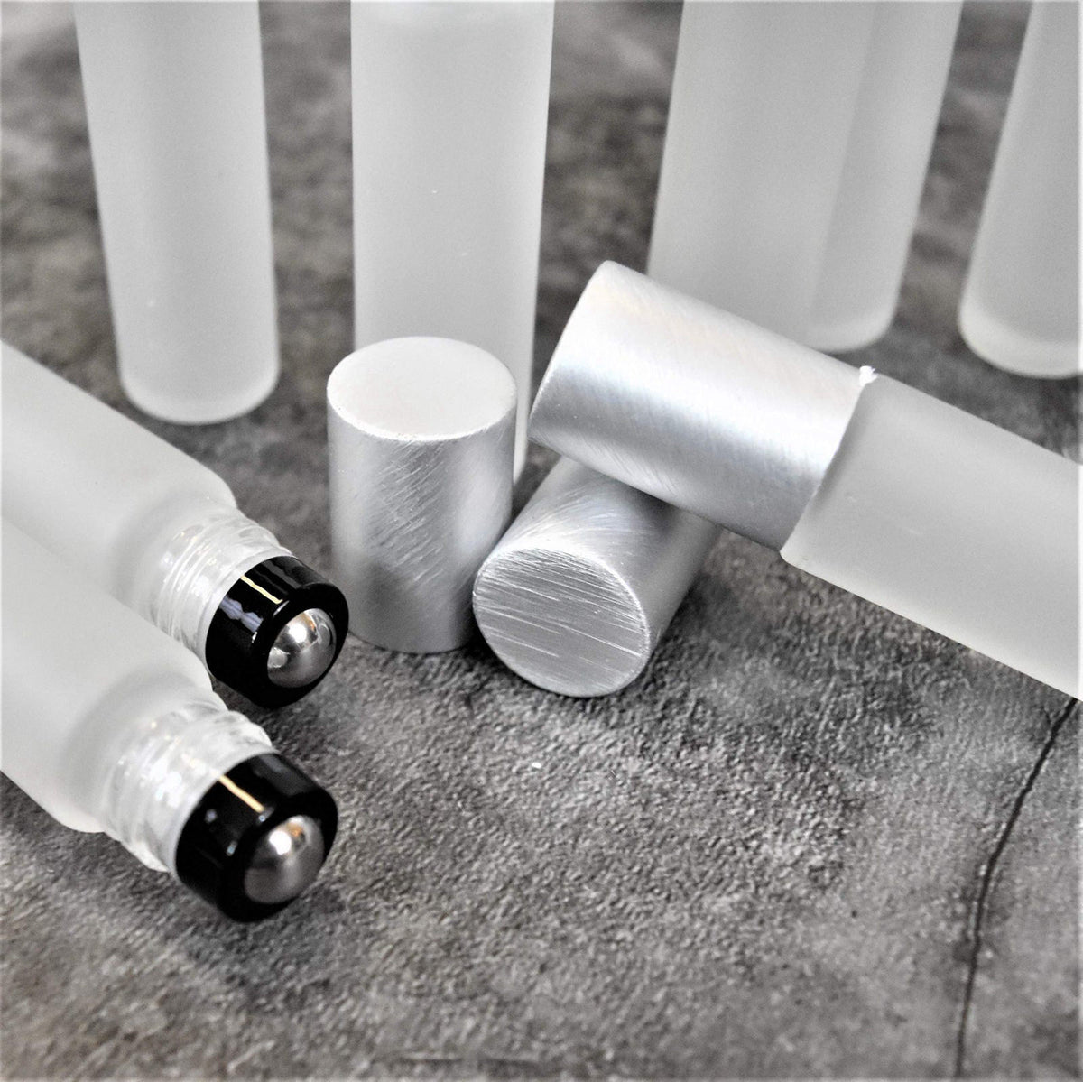 Holistic Oils – Roller Bottles on display