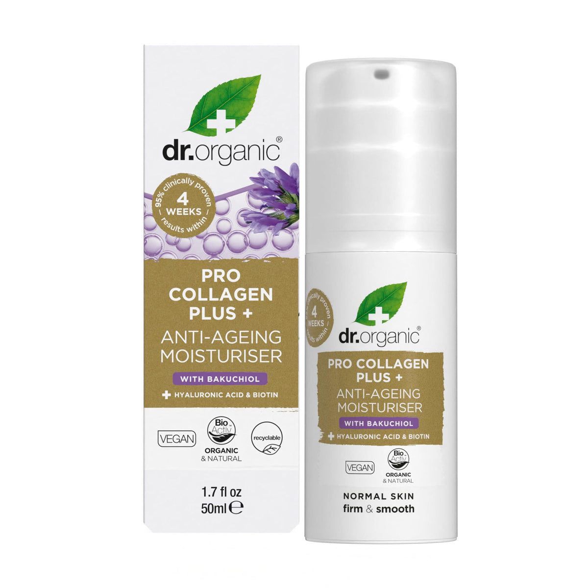 Dr. Organic – Face Moisturizers on display