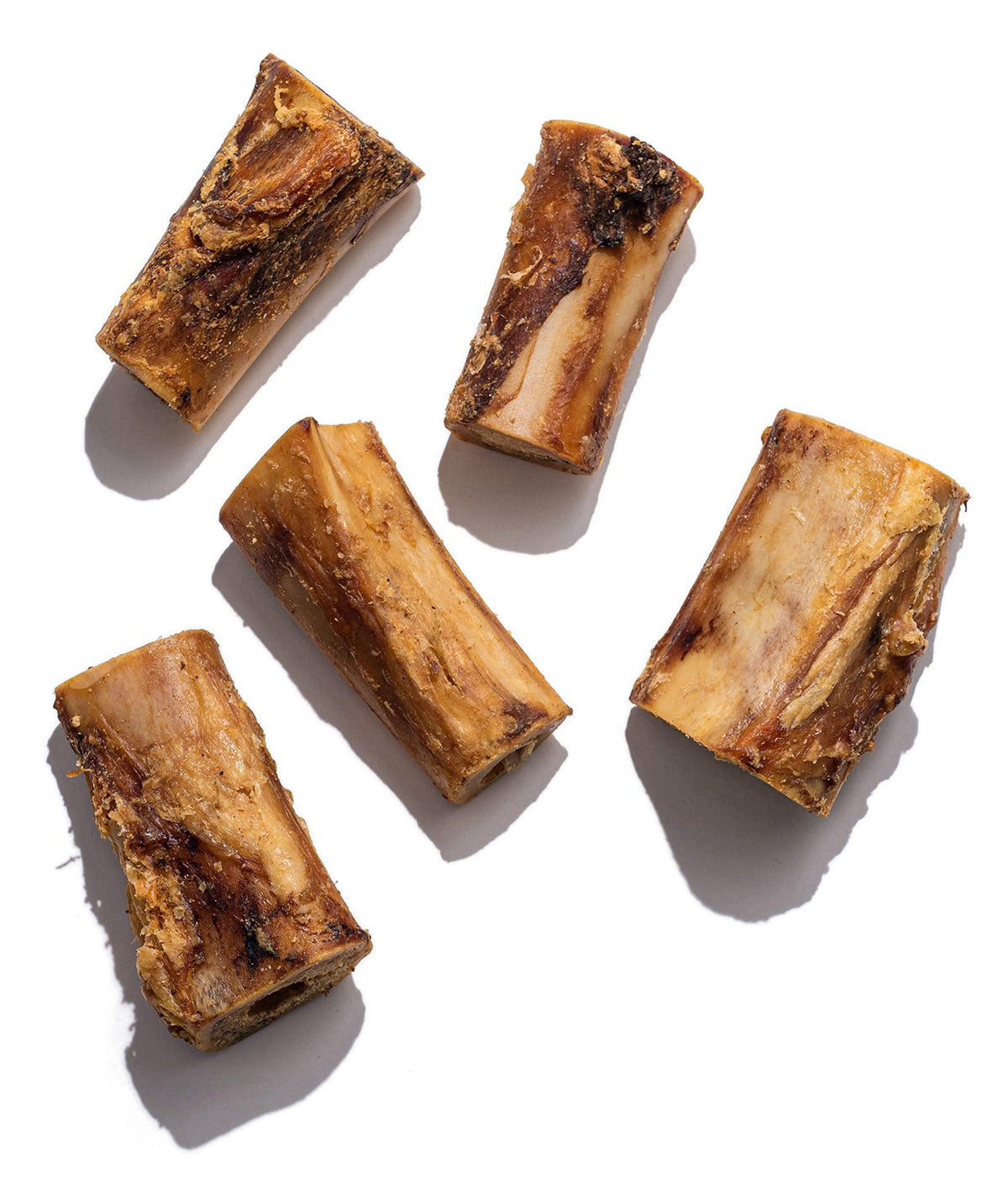 Jack&Pup Marrow Bones for Large Dogs, 6-Inch (6 Pack), 100% Natural – close-up detail