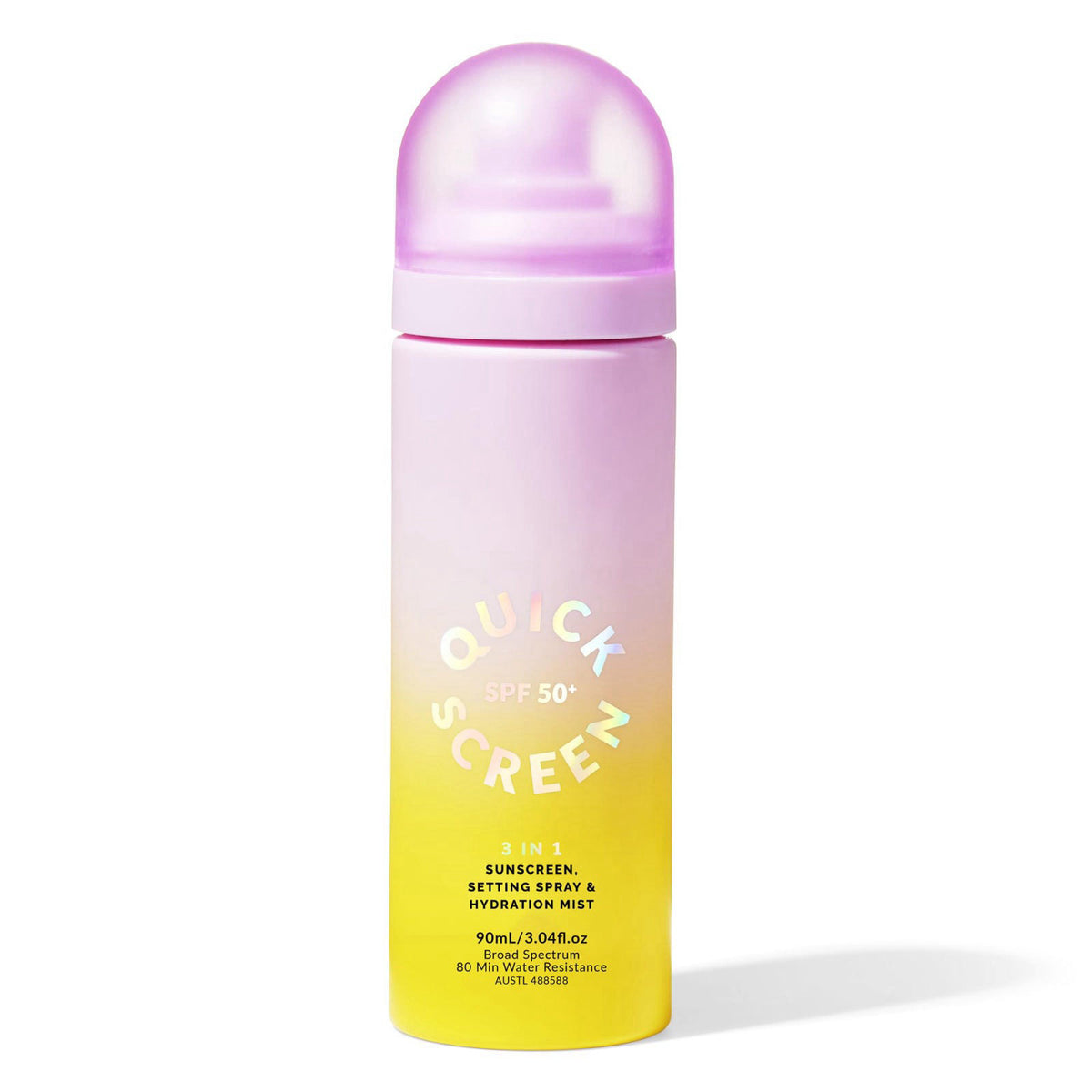The Quick Flick QUICK FLICK 3-in-1 SPF 50+ Sunscreen, Setting Spray & Hydration Mist | Ultra-Lightweight, Fast Absorbing