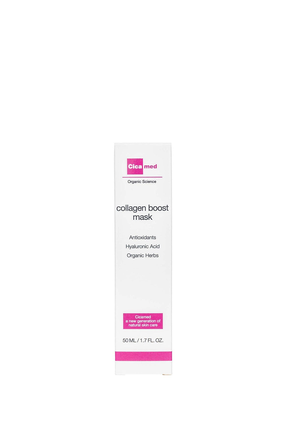Cicamed Collagen Boost Mask – Leave-On Anti Aging Face Mask for Firming, Hydrating & Glowing Skin - with Hyaluronic Acid