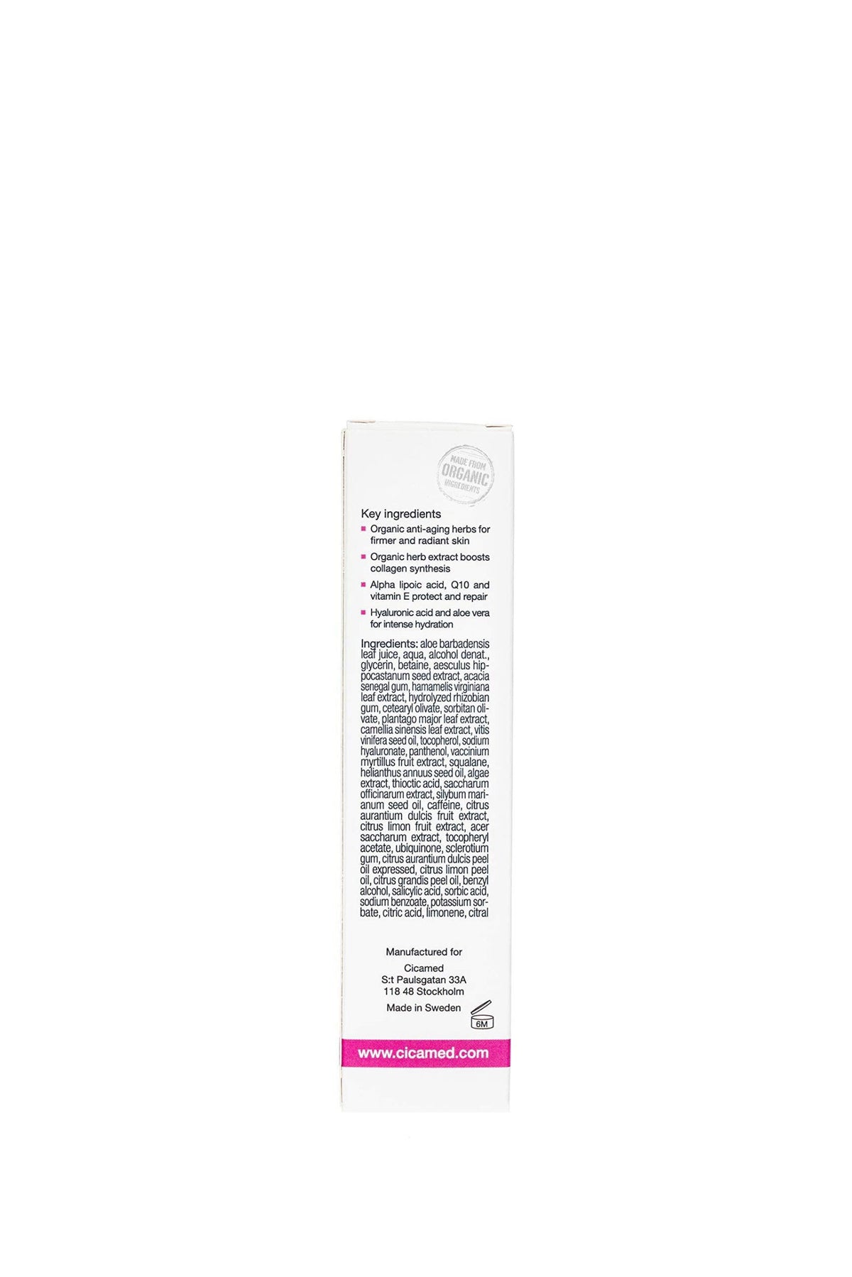 Cicamed Collagen Boost Mask – Leave-On Anti Aging Face Mask for Firming, Hydrating & Glowing Skin - with Hyaluronic Acid