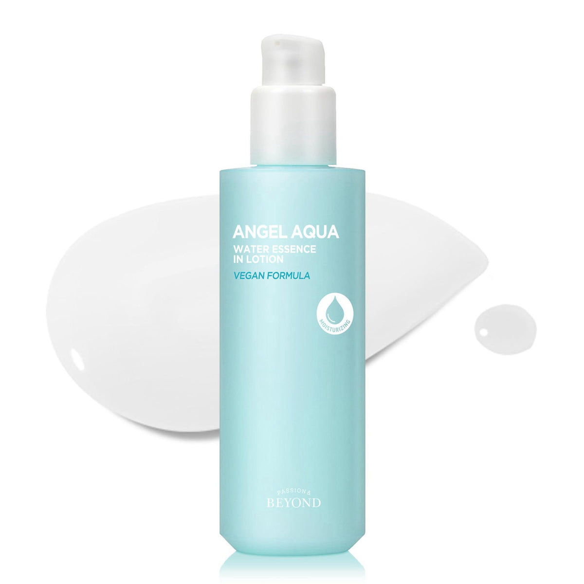 ECO BEYOND BEYOND Angel Aqua Moisture Lotion (6.8fl oz) - Lightweight, Non-Sticky Moisturizer for Sensitive Skin. Vegan 