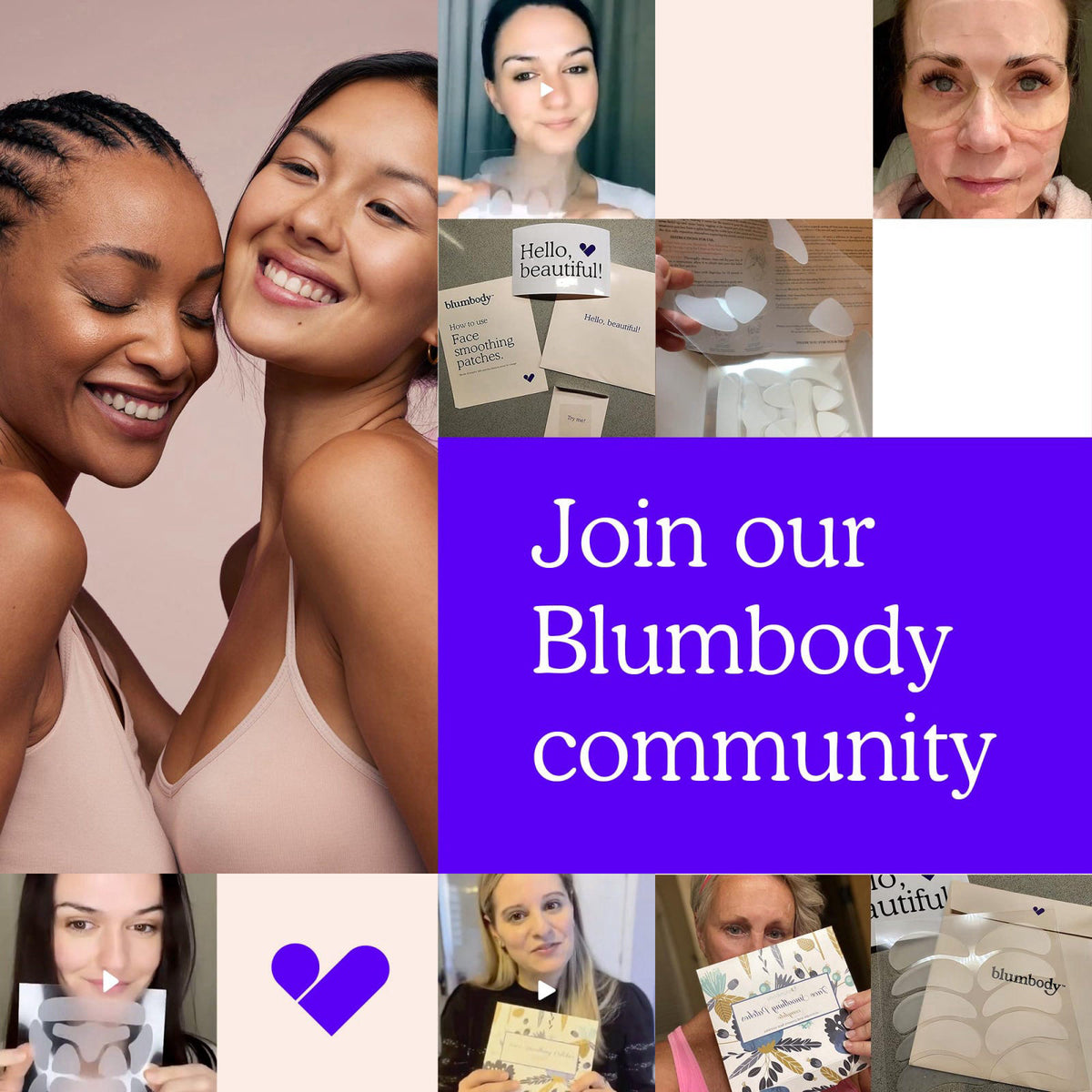 BLUMBODY – Wrinkle Pads &amp; Patches on display