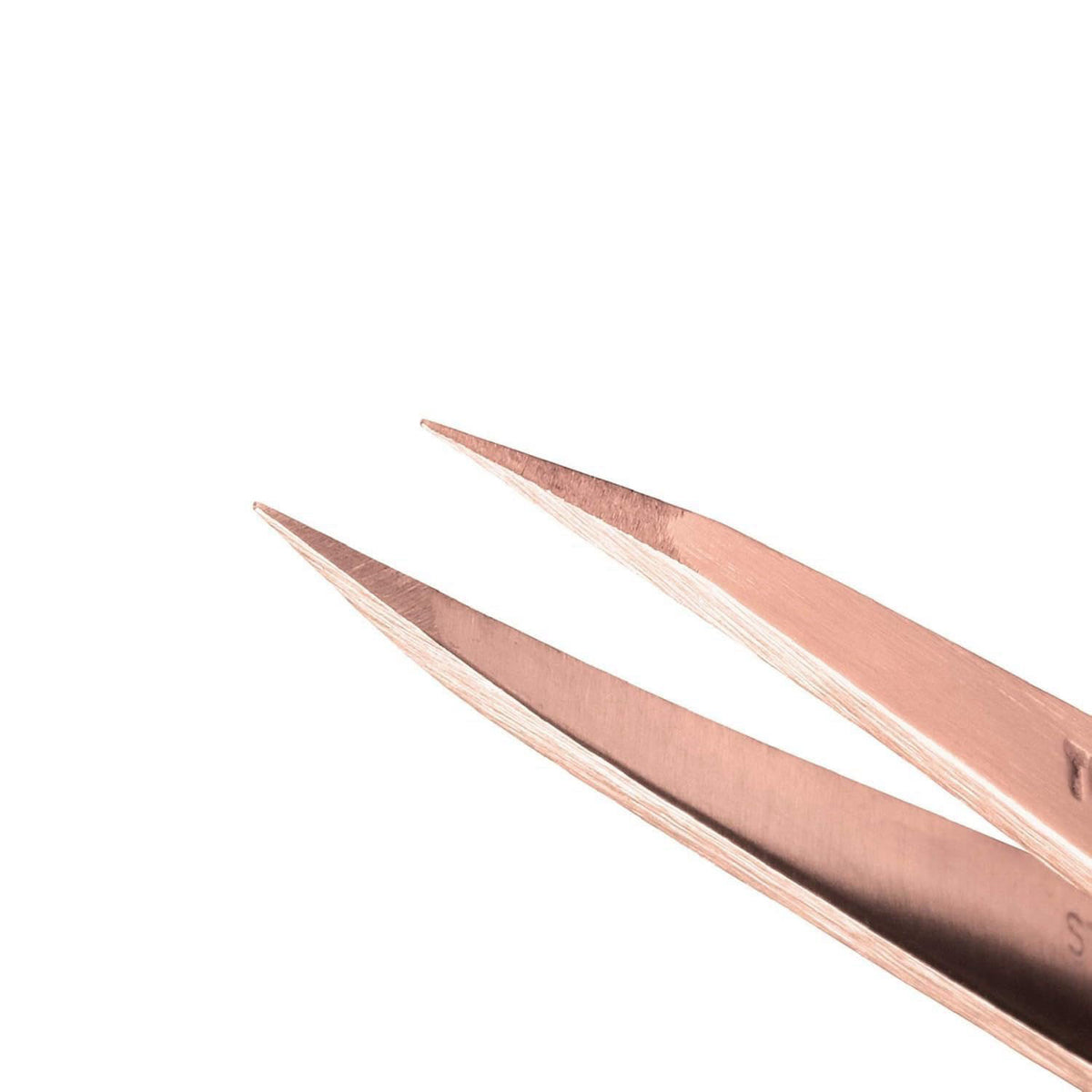Tweezerman Petite Tweeze Set for Eyebrows with Travel Case Rose Gold – full view