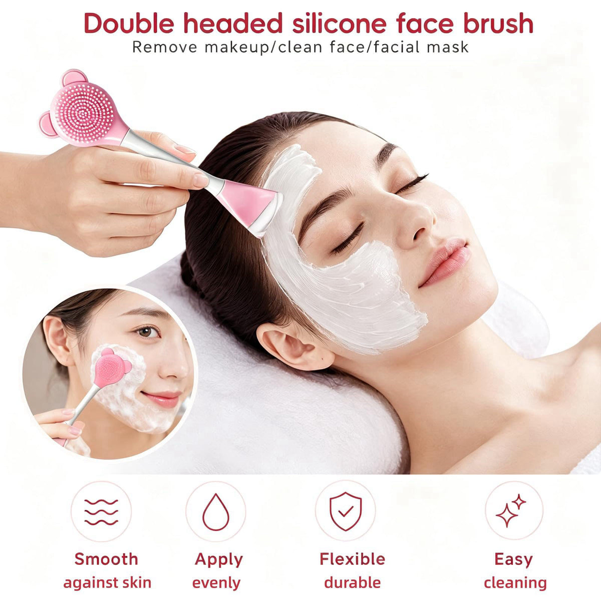 CLRDZN – Manual Facial Cleansing Brushes on display