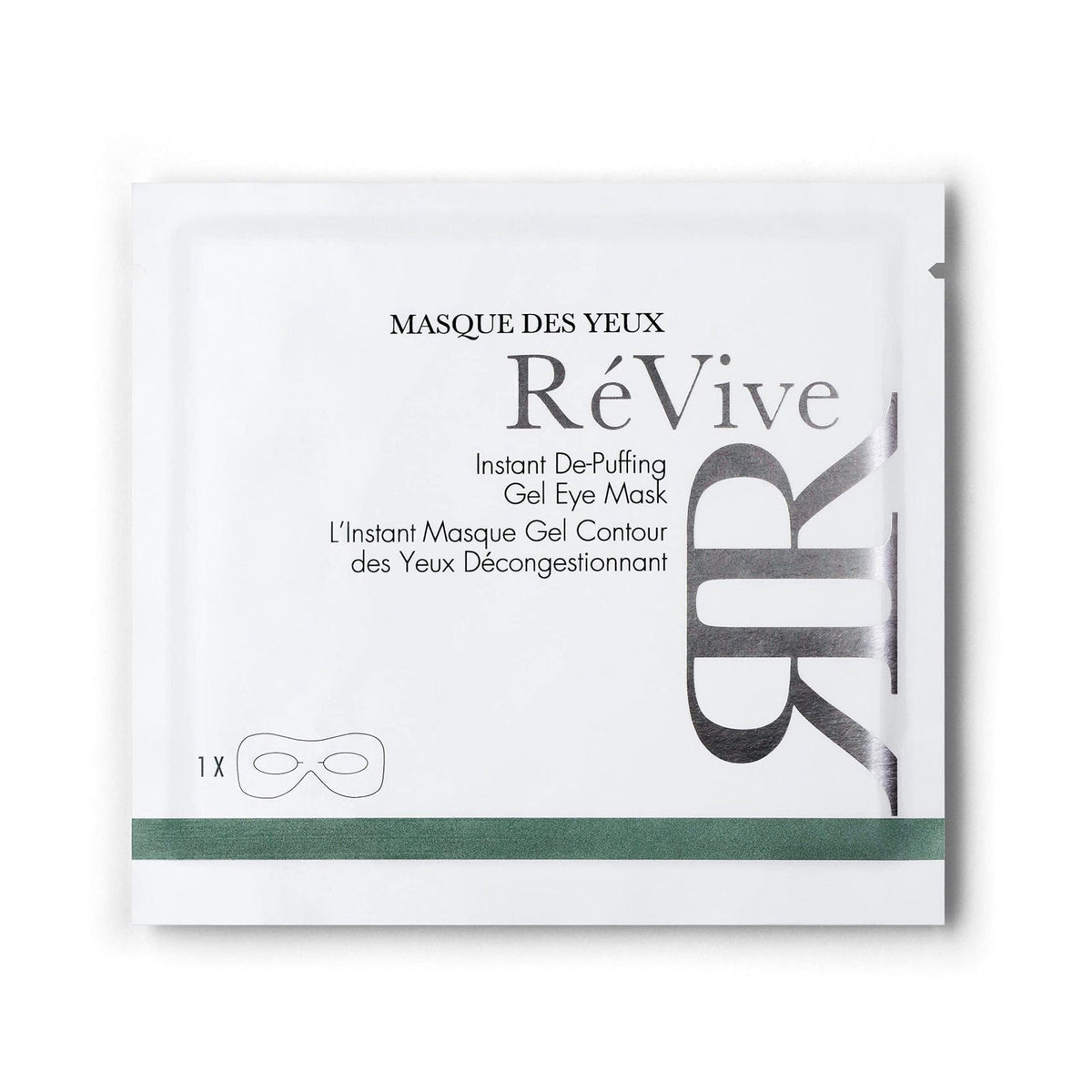 RéVive De-Puffing Gel Eye Mask - Hydrating Under Eye Masks for a Refreshed, Glowing Appearance - Made with Niacinamide a