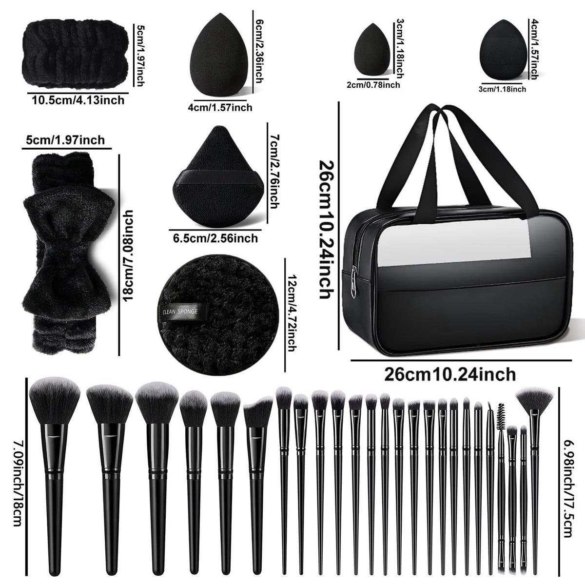 HGHDBT – Brush Sets on display