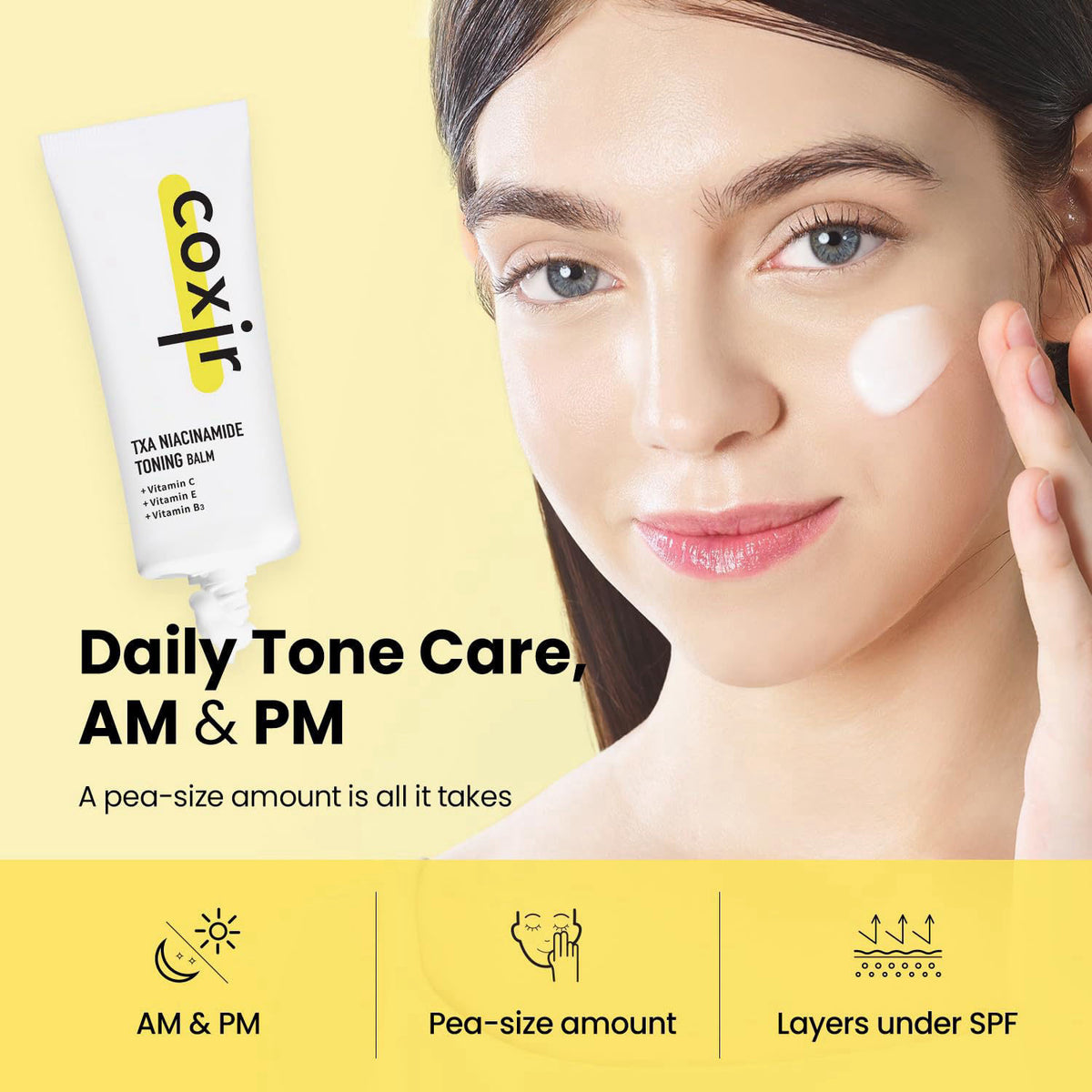 coxir TXA Niacinamide Toning Balm, 4% Concentration, 1.35 fl.oz – alternate angle