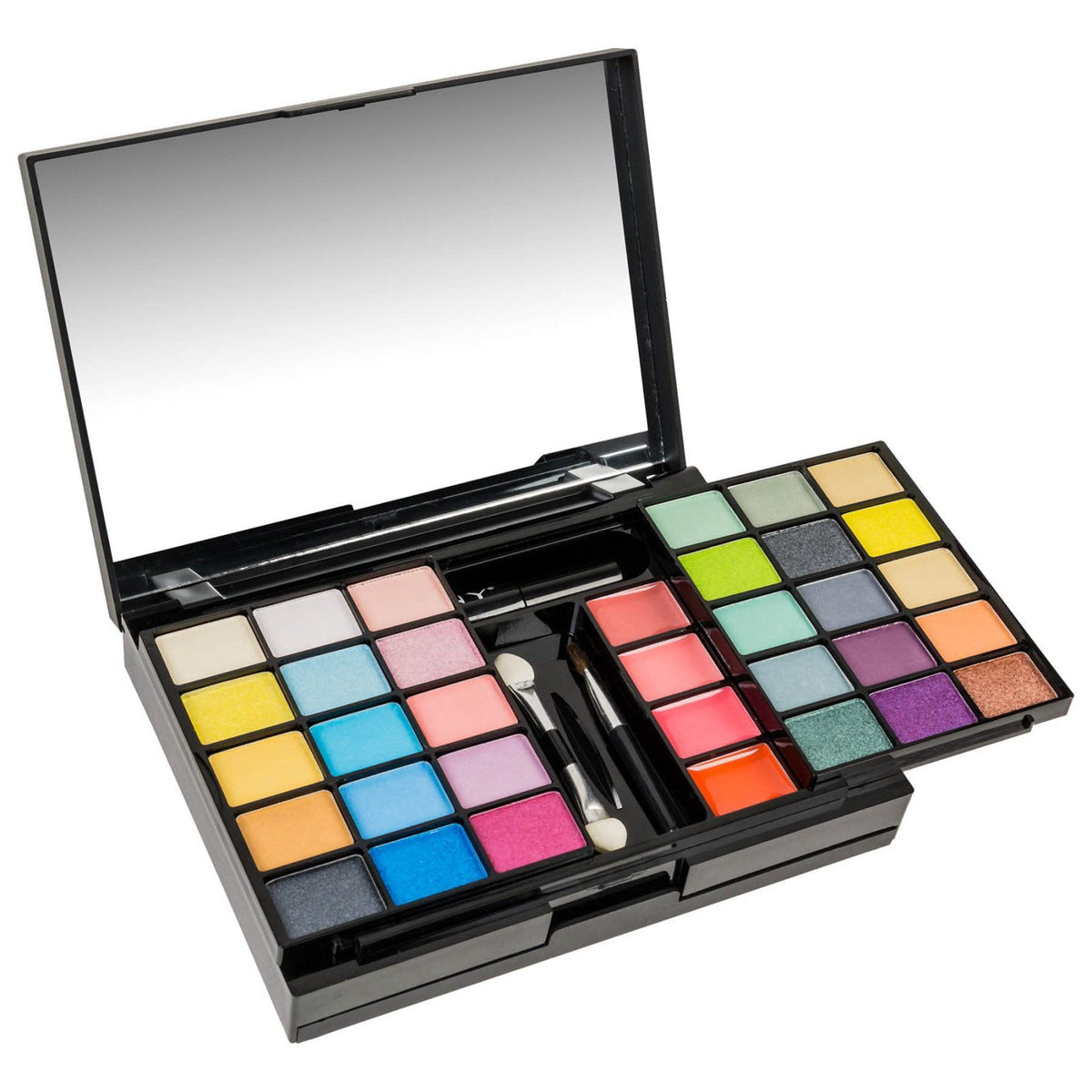 SHANY 'Fix Me Up' Makeup Kit - Compact Travel Makeup Portable Giftable Adult and Teen Makeup Set Eye Shadows, Lip Colors