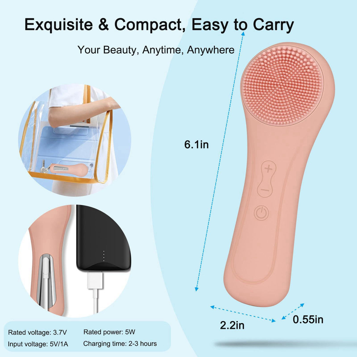 Yevsinbay – Powered Facial Cleansing Brushes &amp; Devices on display